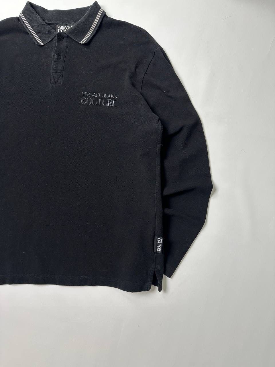 Versace Versace Jeans Luxury Polo Long sleeve OldMoney🔥 Size US L / EU 52-54 / 3 - 3 Thumbnail