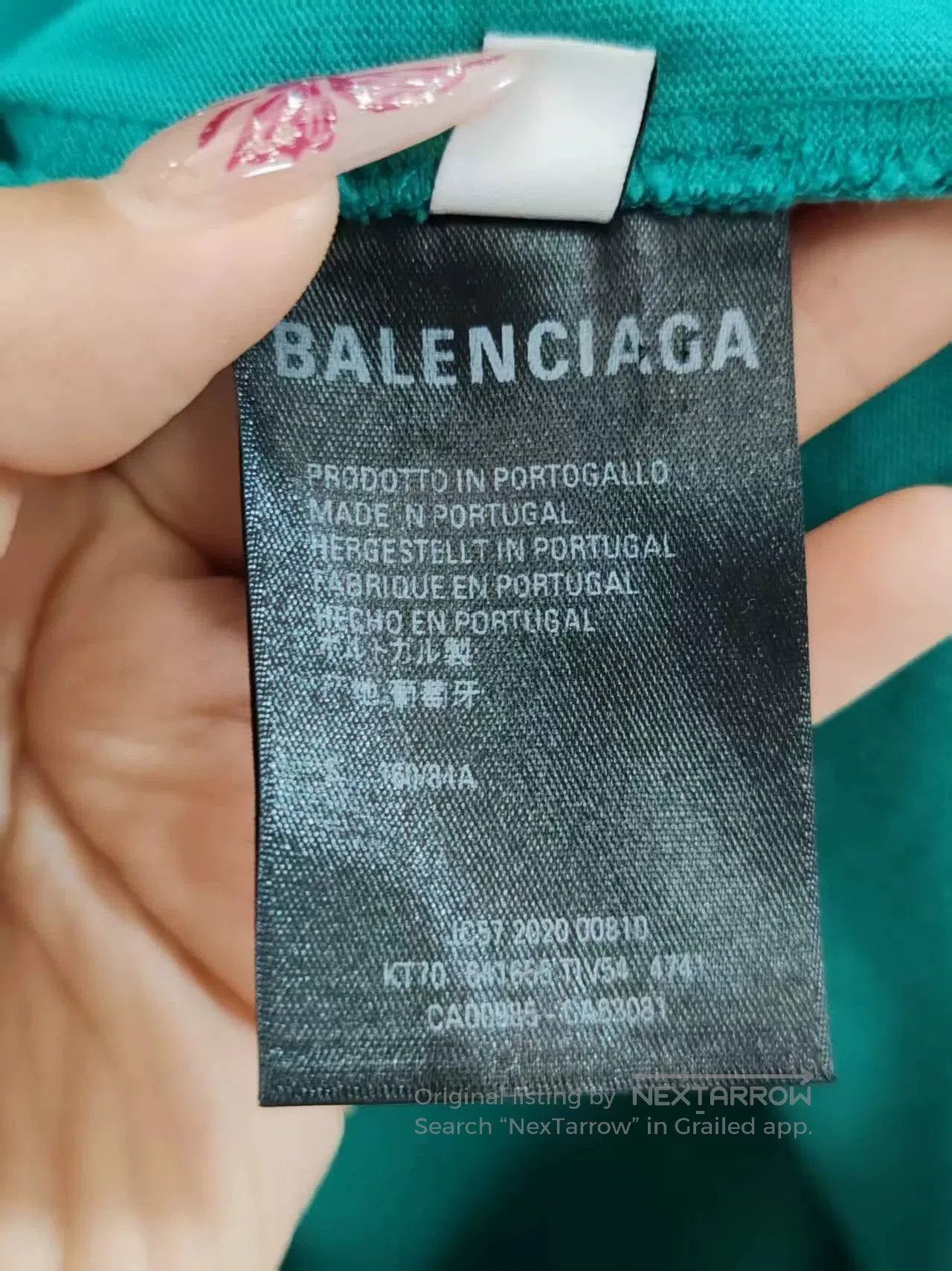 Balenciaga Balenciaga Logo Short Sleeve Tee. Size US M / EU 48-50 / 2 - 5 Thumbnail
