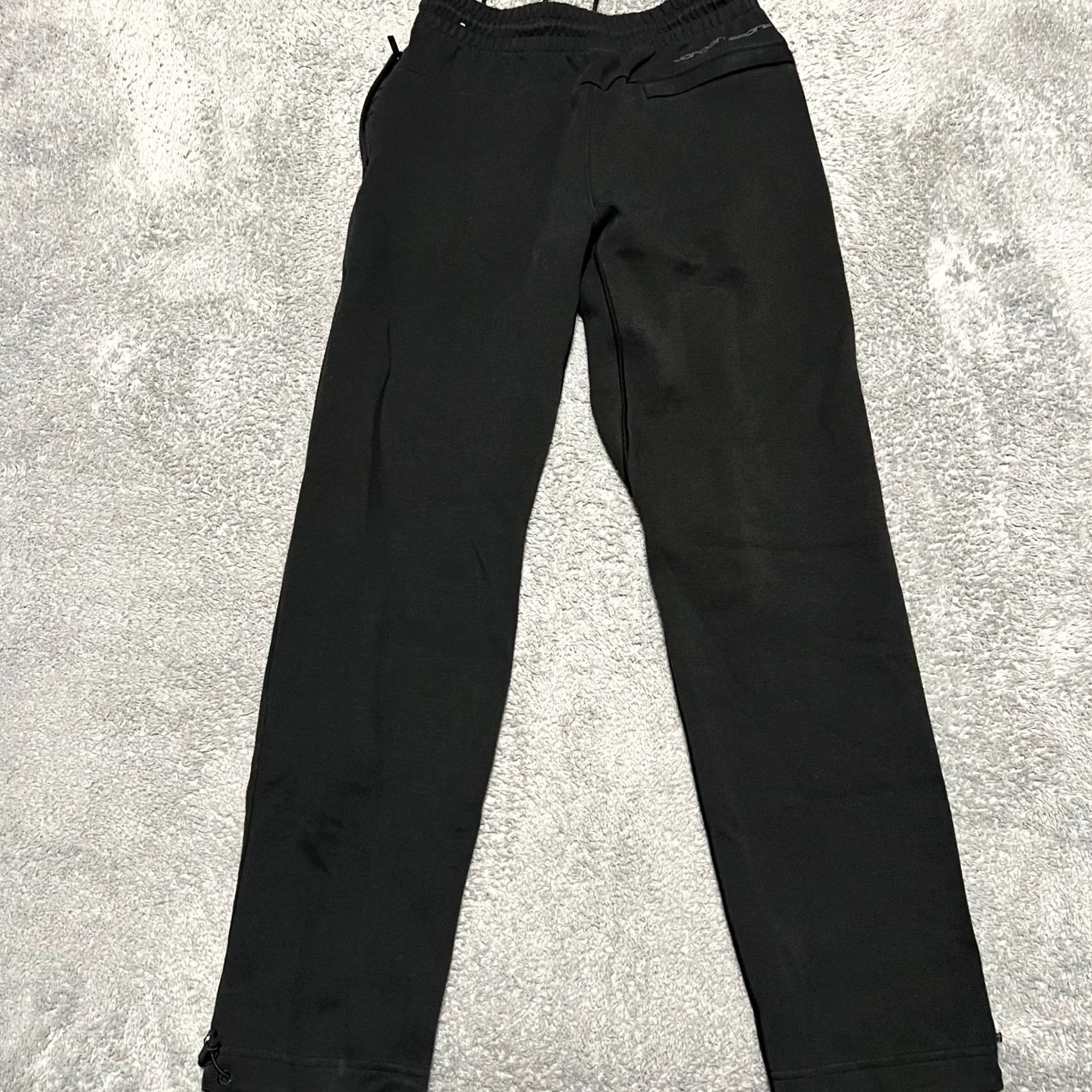 Jordan Brand Nike Air Jordan Pants Men Small Black SweatPants Fleece Jogger FV8604 Size US 29 - 4 Thumbnail