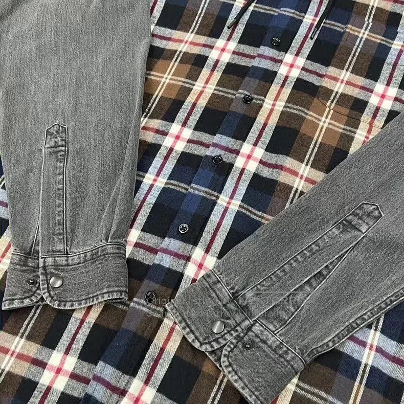 Balenciaga Balenciaga 3-in-1 Denim Hooded Jacket. Size US XL / EU 56 / 4 - 2 Thumbnail