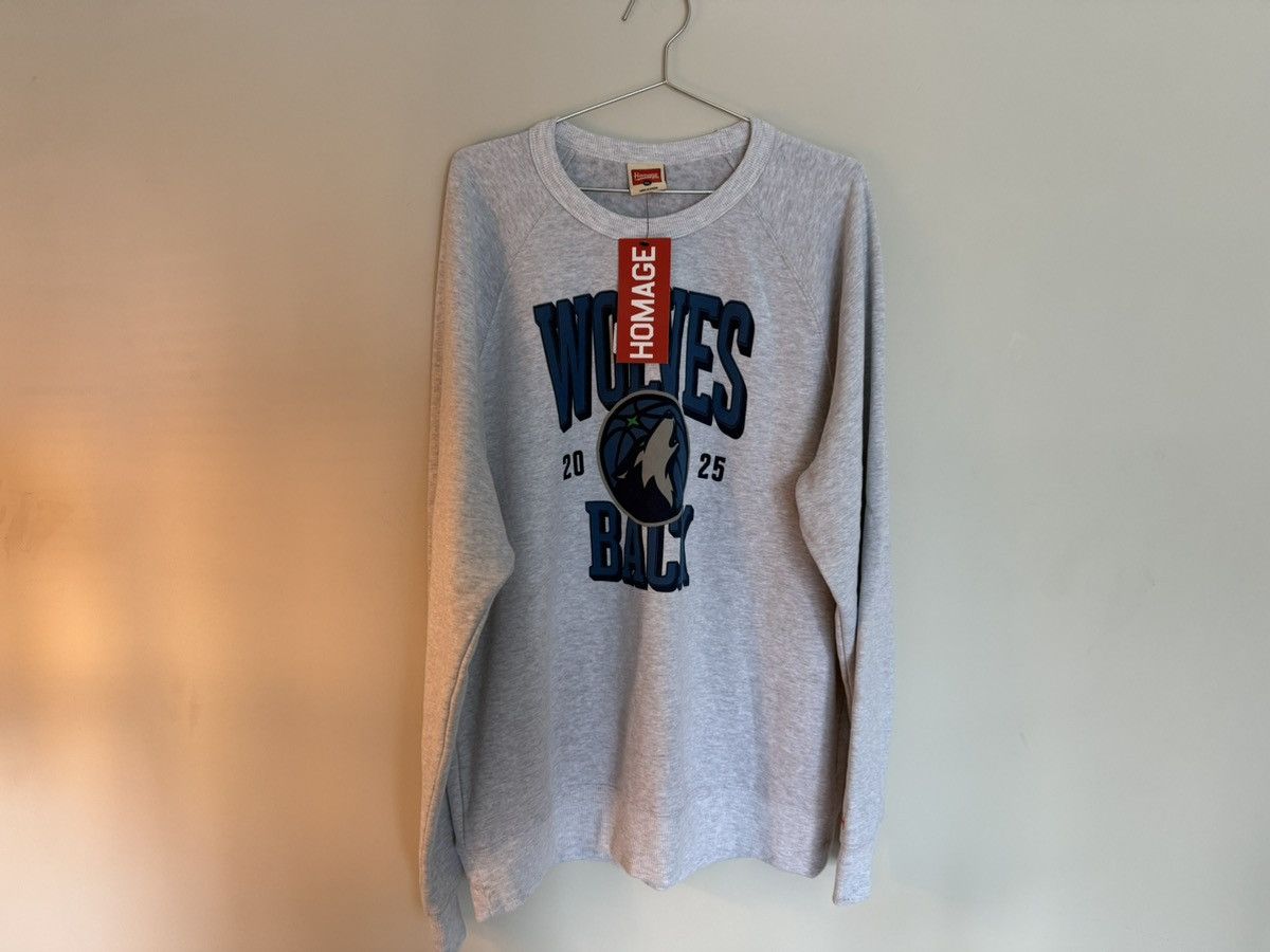 Homage HOMAGE Wolves Back 2025 Crewneck Size US XL / EU 56 / 4 - 1 Thumbnail