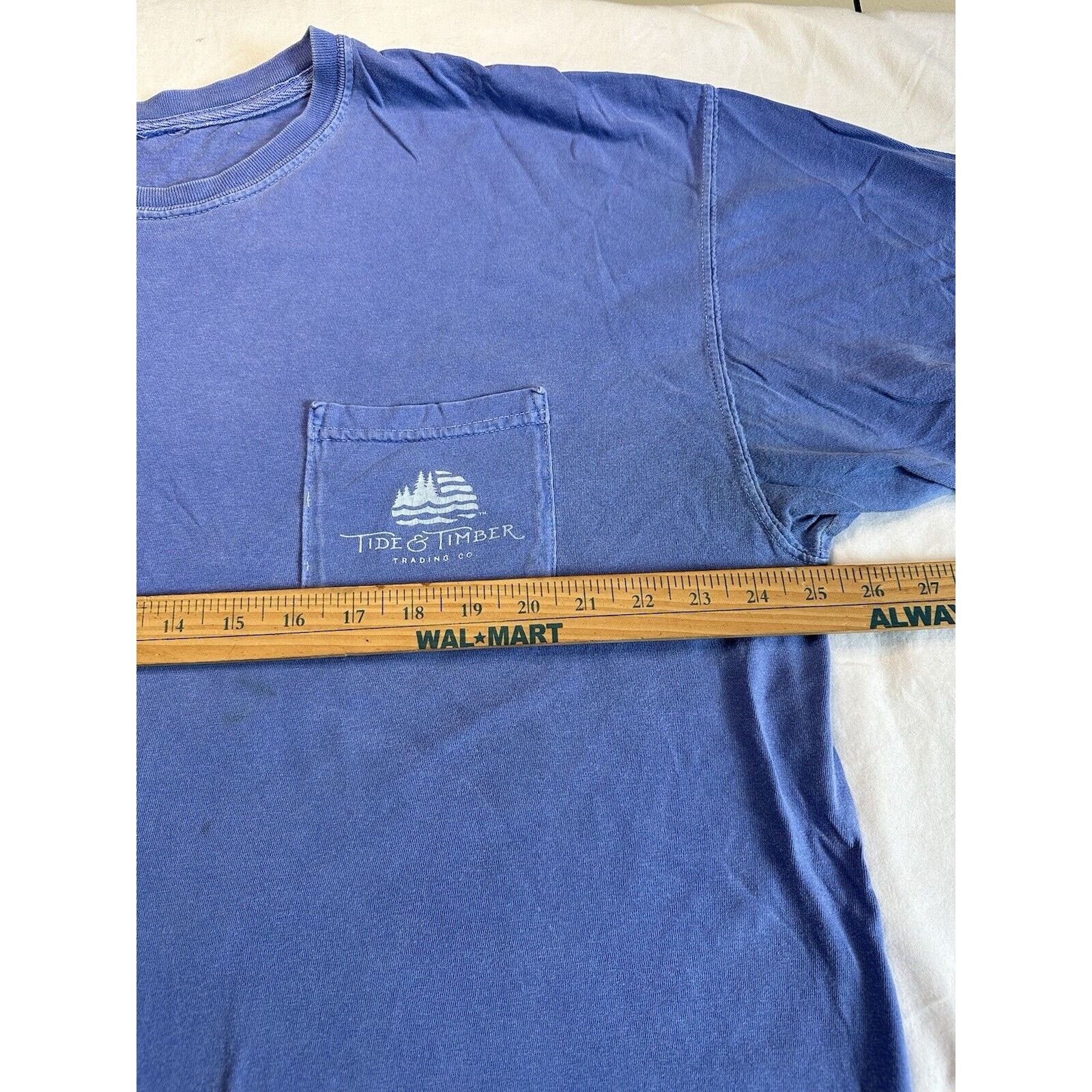 Other Tide & Timber Blue TShirt Black Dog Graphic Pocket XXL Size US XXL / EU 58 / 5 - 7 Thumbnail
