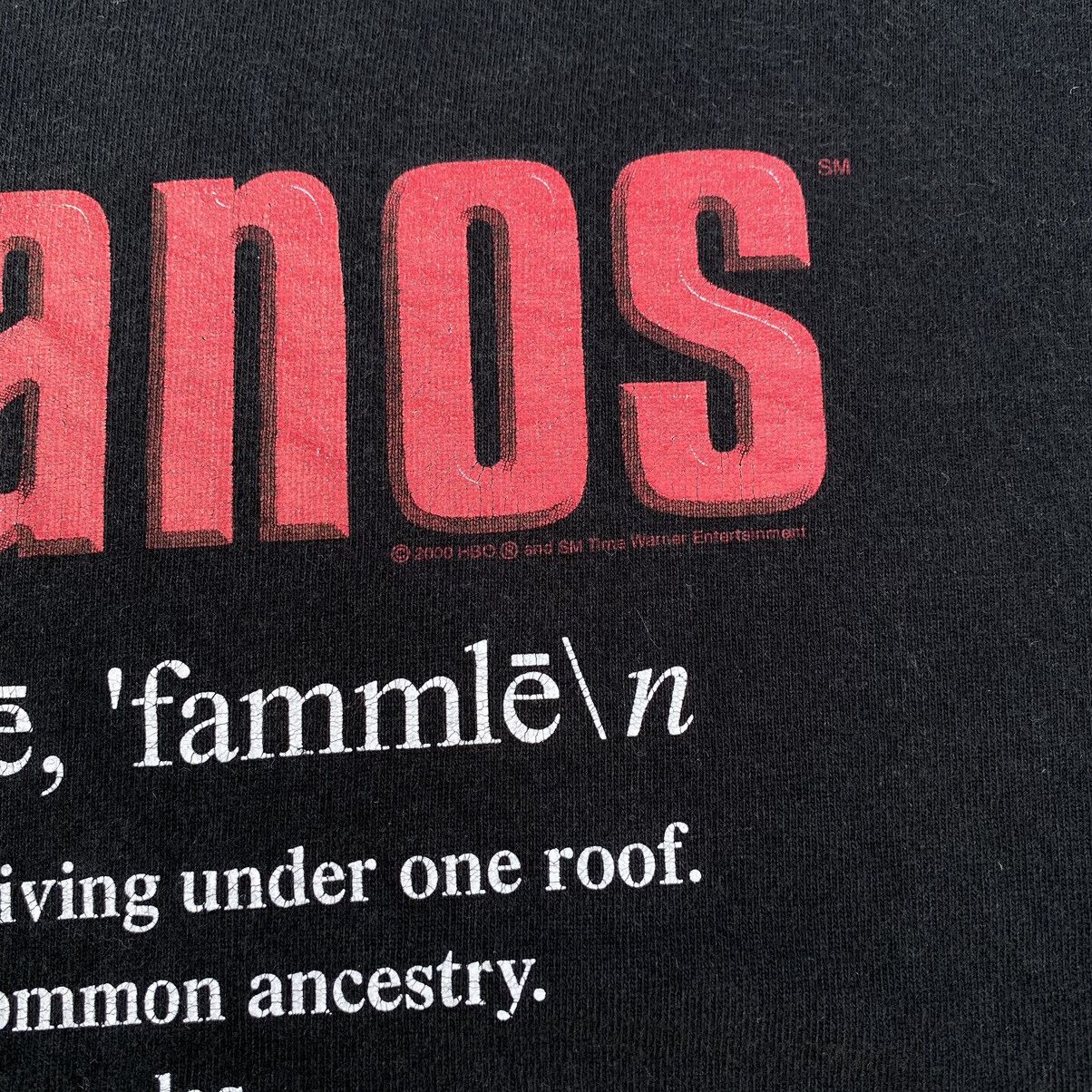 Vintage Vintage 2000 Hbo Sopranos Promo Tv Series Tee Size US XXL / EU 58 / 5 - 3 Thumbnail