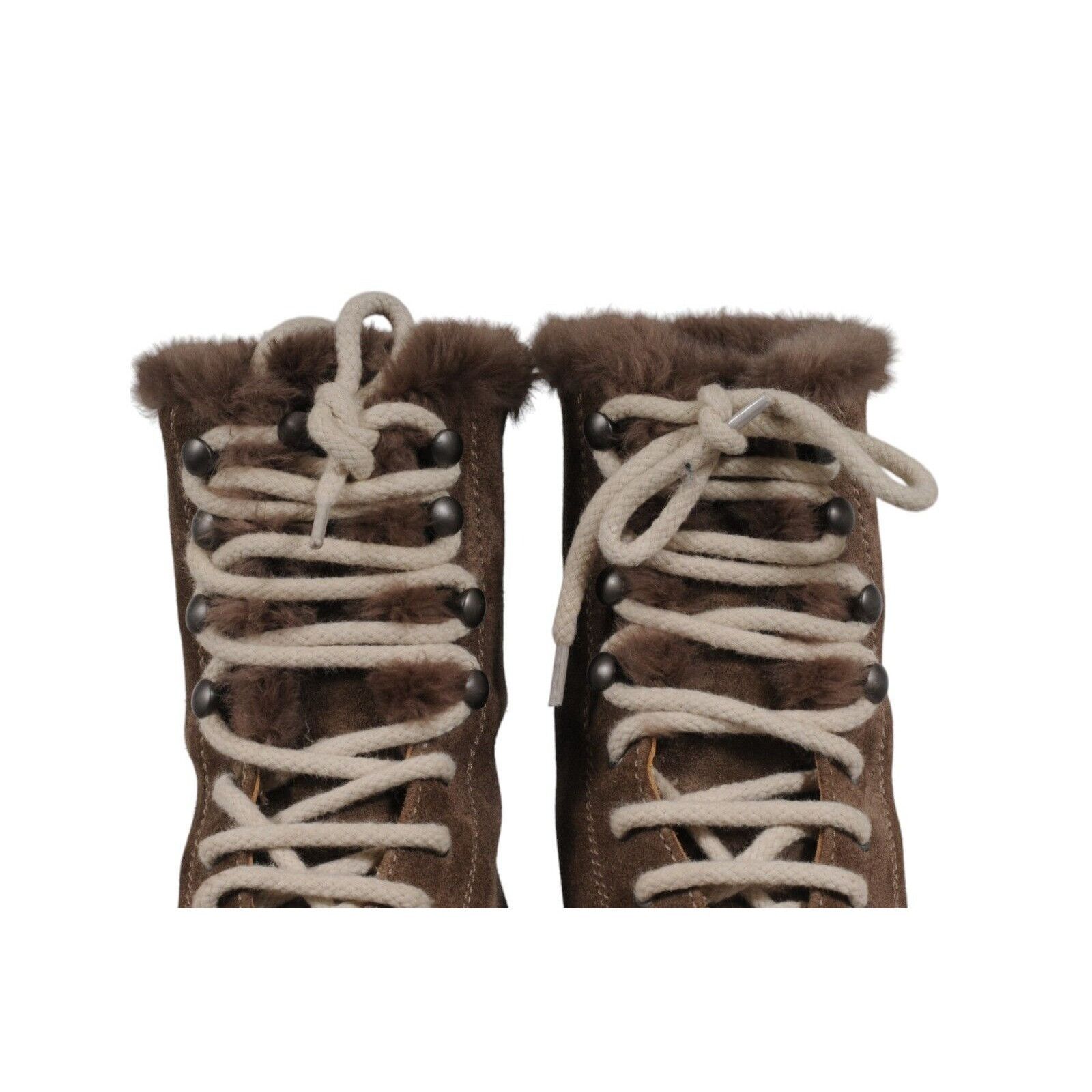 Loro Piana Snow Dream Beaver Fur Lined Boots - 02509 Size US 8.5 / EU 41-42 - 9 Thumbnail