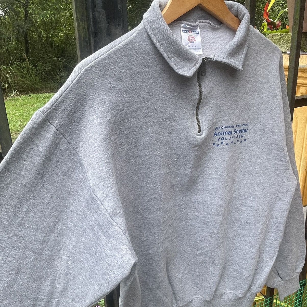 Jerzees × Vintage 🔥Vintage San Clemente Half Zipper Sweatshirts Size US S / EU 44-46 / 1 - 7 Thumbnail