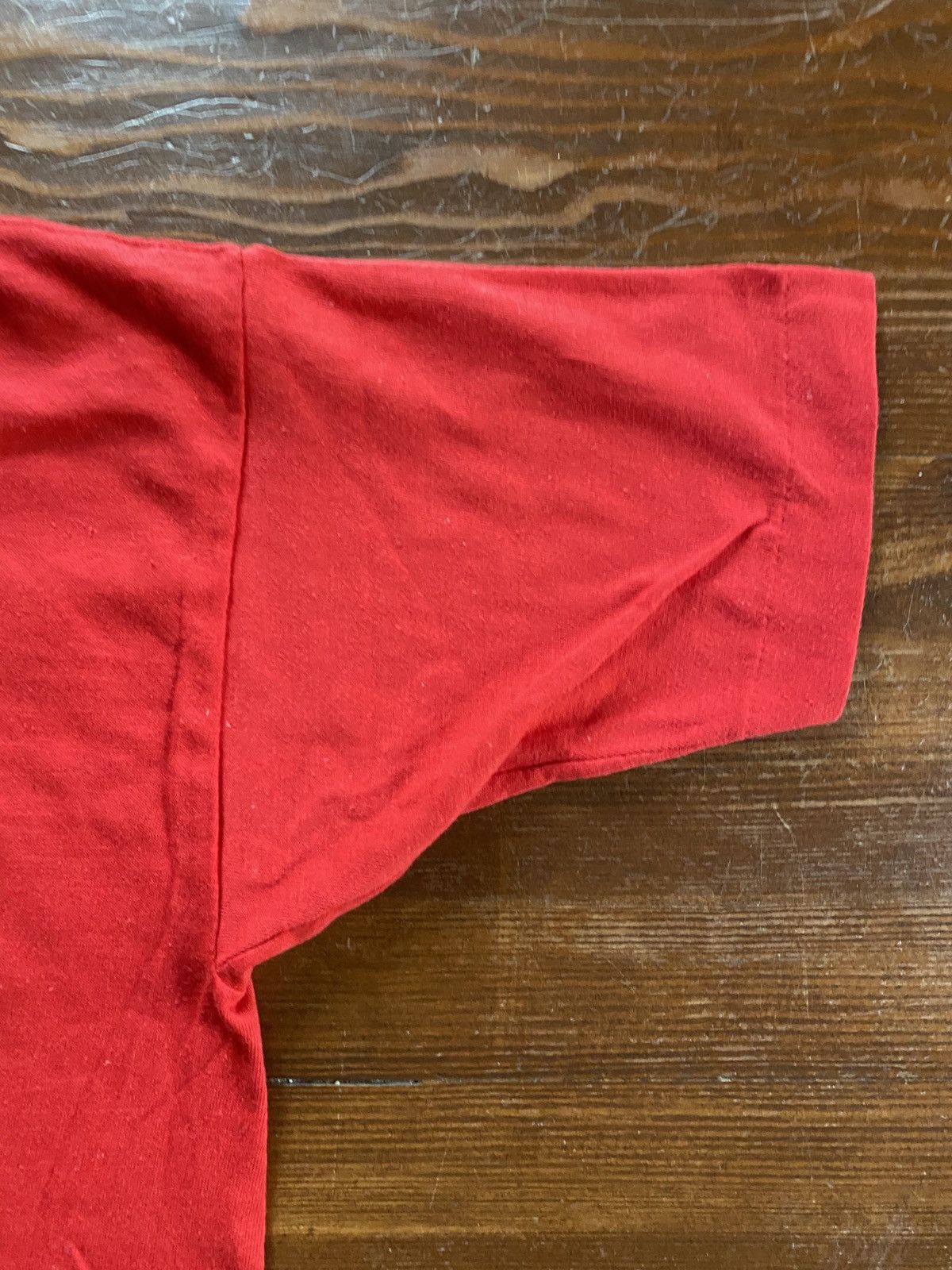 Champion × Vintage Vintage 70’s Washington Post Champion Red Single Stitch Tee Size US S / EU 44-46 / 1 - 3 Thumbnail