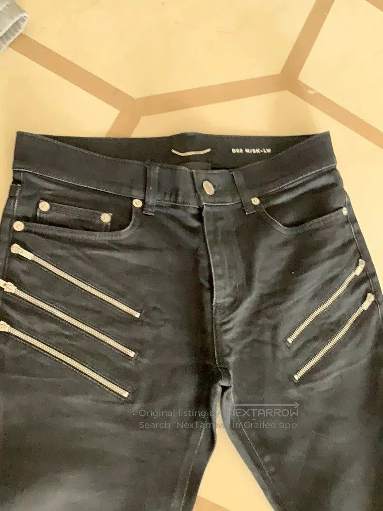 Saint Laurent Paris SAINT LAURENT Zip Detail Denim Jeans. Size US 29 - 2 Thumbnail