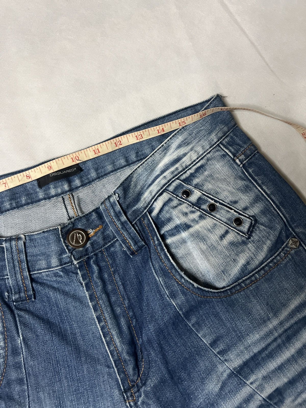 Dsquared2 Dsquared2 Vintage Denim Jeans Size US 35 - 19 Thumbnail