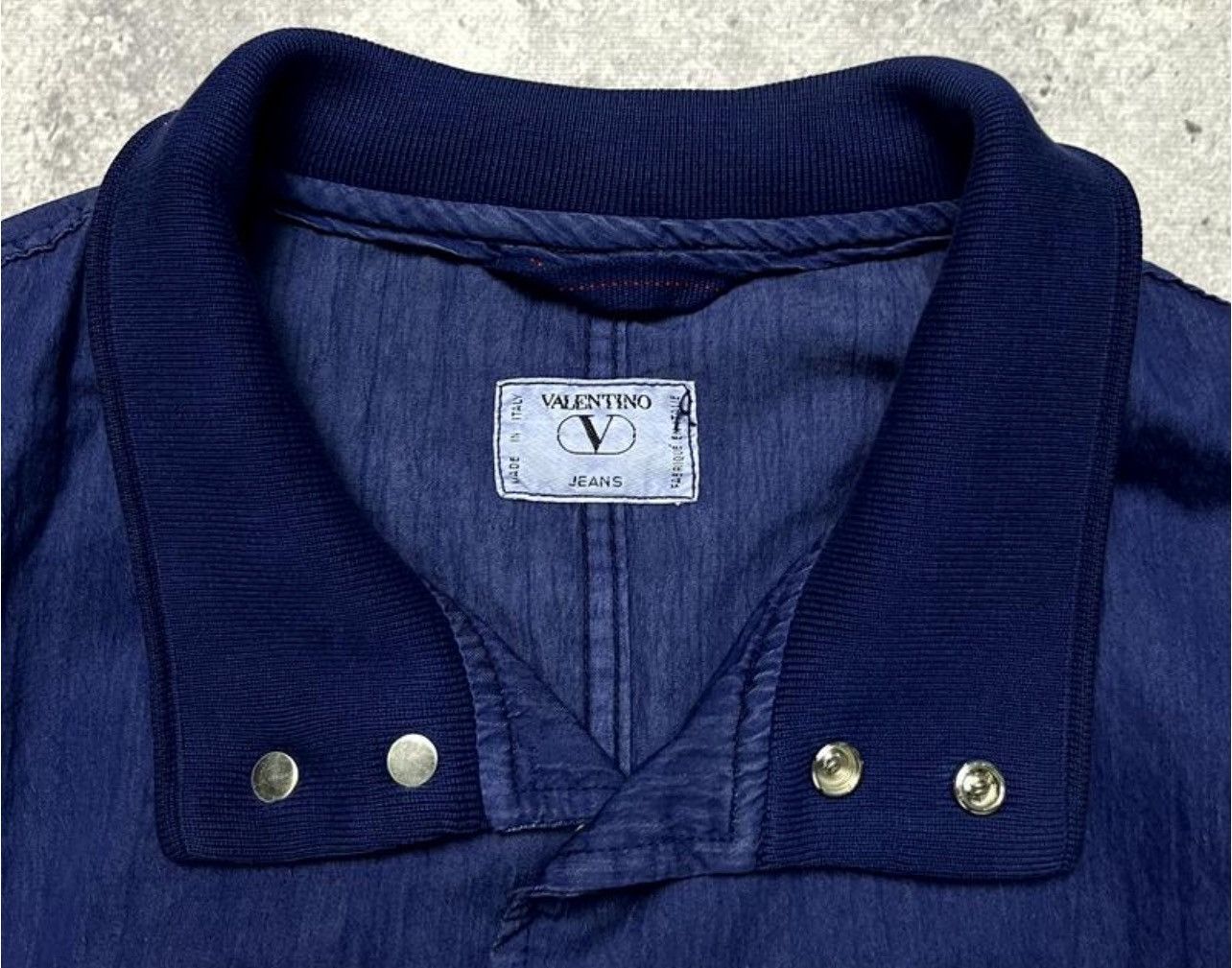 Valentino Vintage oversized jacket valentino jeans Size US L / EU 52-54 / 3 - 3 Thumbnail