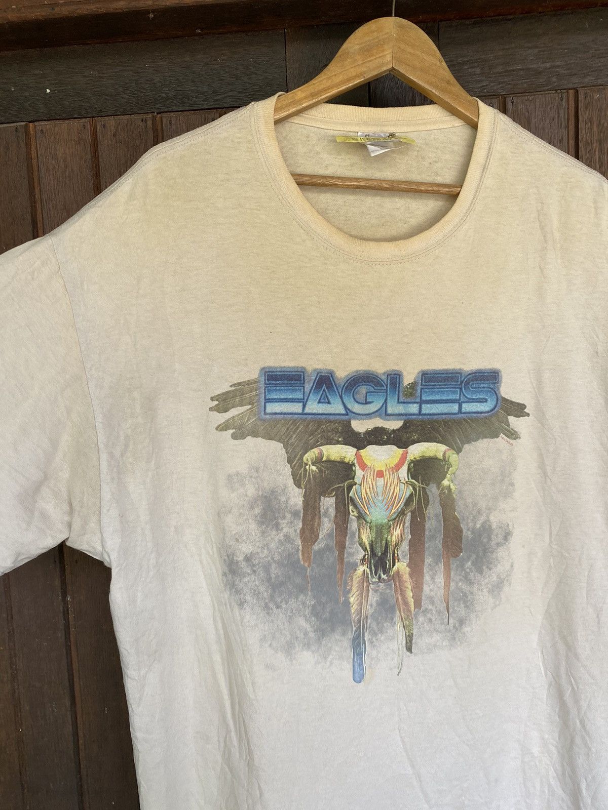 Band Tees Vintage Engles Band white t shirt Size US XL / EU 56 / 4 - 3 Thumbnail