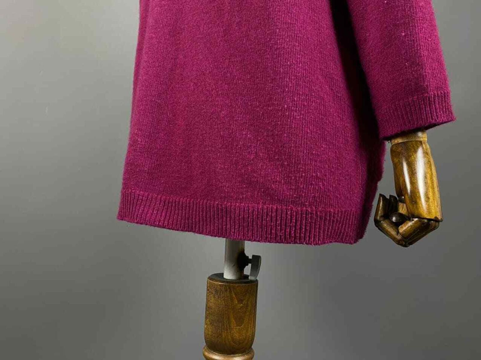 Aspesi Aspesi Pink 70% Wool 30% Cashmere Cardigan Sweater Size M Size M / US 6-8 / IT 42-44 - 9 Thumbnail