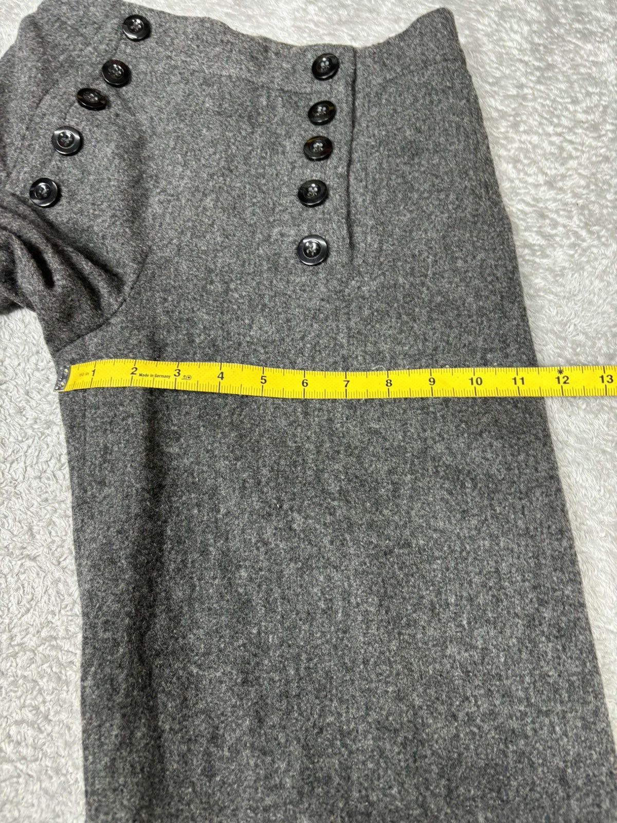 Marc Jacobs Marc Jacobs Wide Leg Wool Pants. S0350 Size 26" / US 2 / IT 38 - 9 Thumbnail