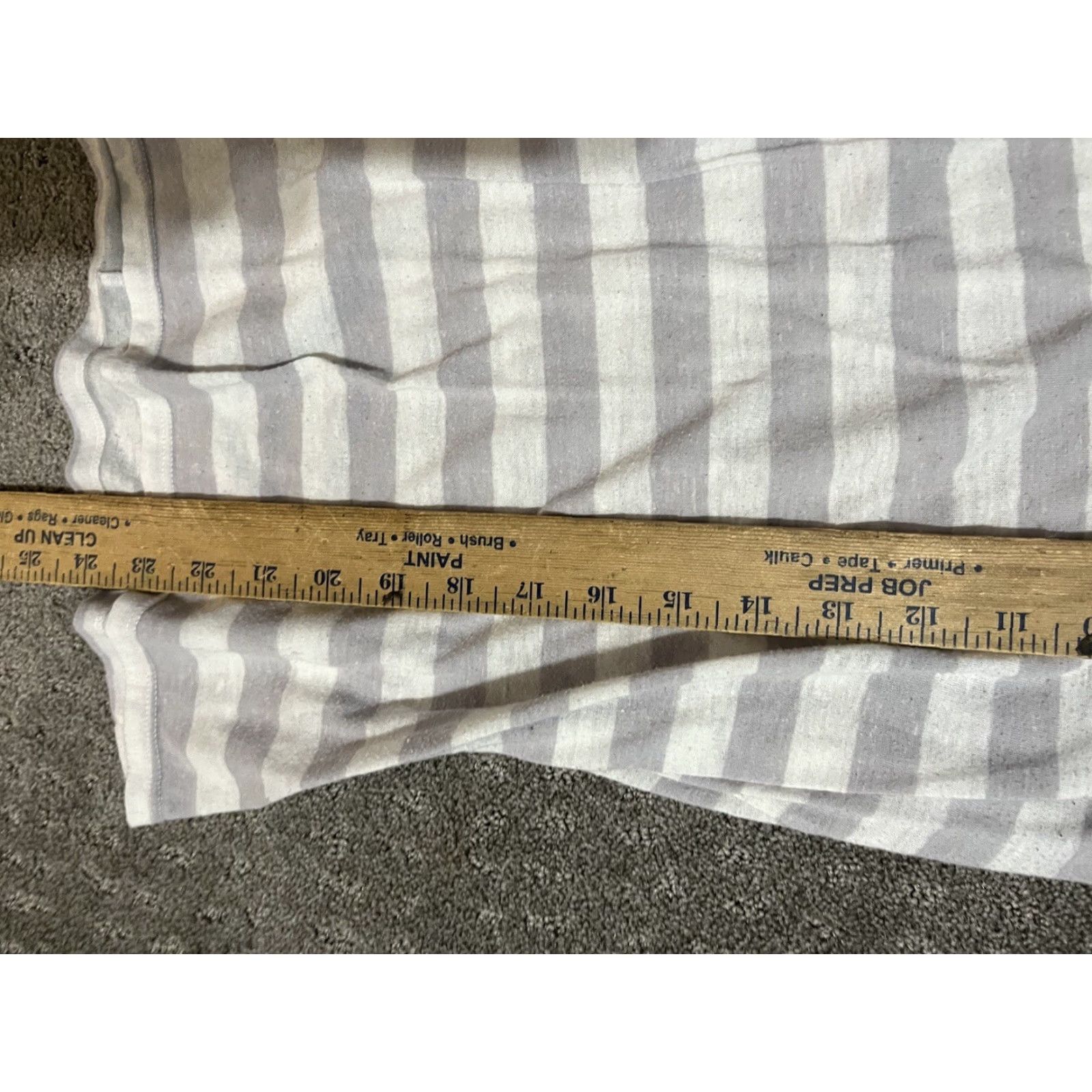 Victoria's Secret Victoria's Secret Top Shirt Womens Small Lounge Long Sleeve Striped Gray & White Knit Polyester T-Shirt Casual Size S / US 4 / IT 40 - 5 Thumbnail