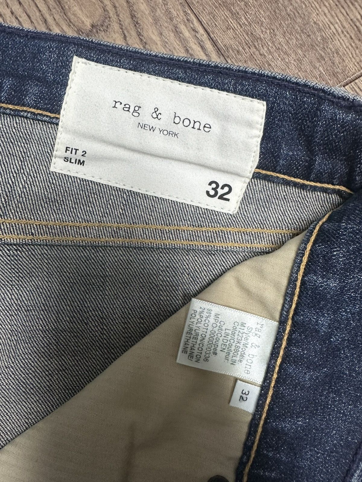 Rag & Bone Rag and bone Fit 2 Linden Size US 32 / EU 48 - 3 Thumbnail