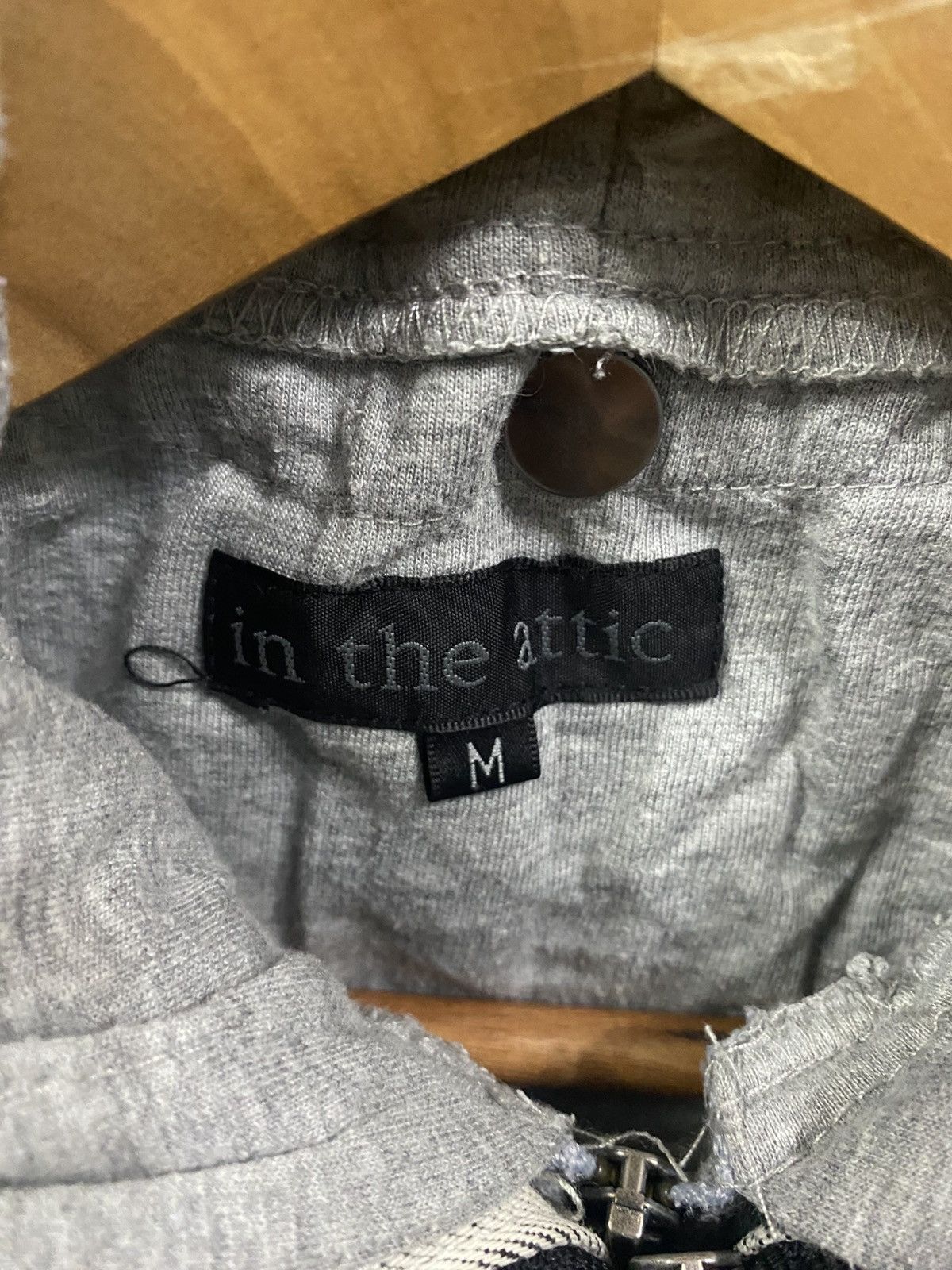 In The Attic In The Attic japanese brand punk hoodie jacket size S Size US S / EU 44-46 / 1 - 12 Thumbnail