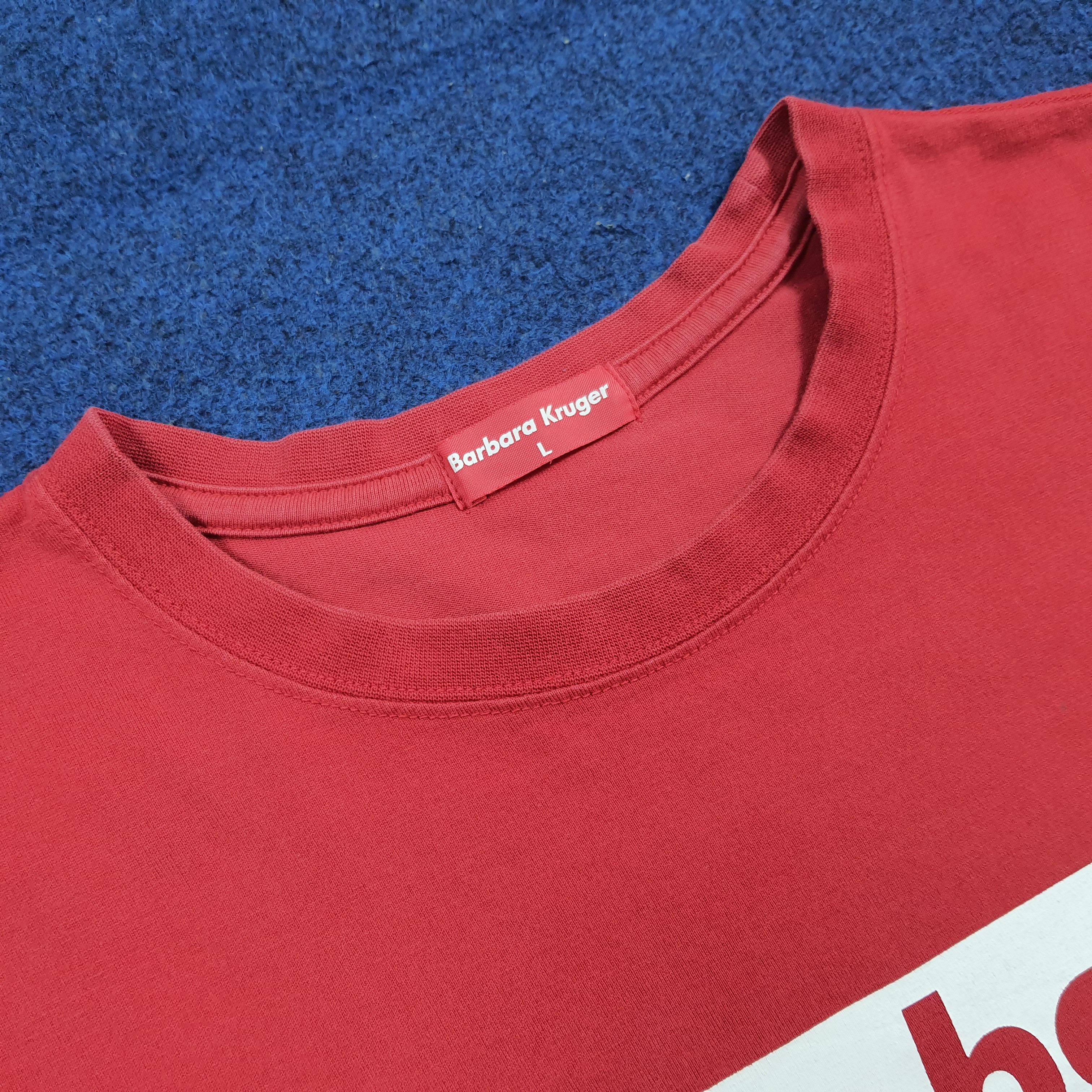 Barbara Kruger Vintage Barbara Kruger Designer Graphic Tees C301N76 Size US M / EU 48-50 / 2 - 5 Thumbnail