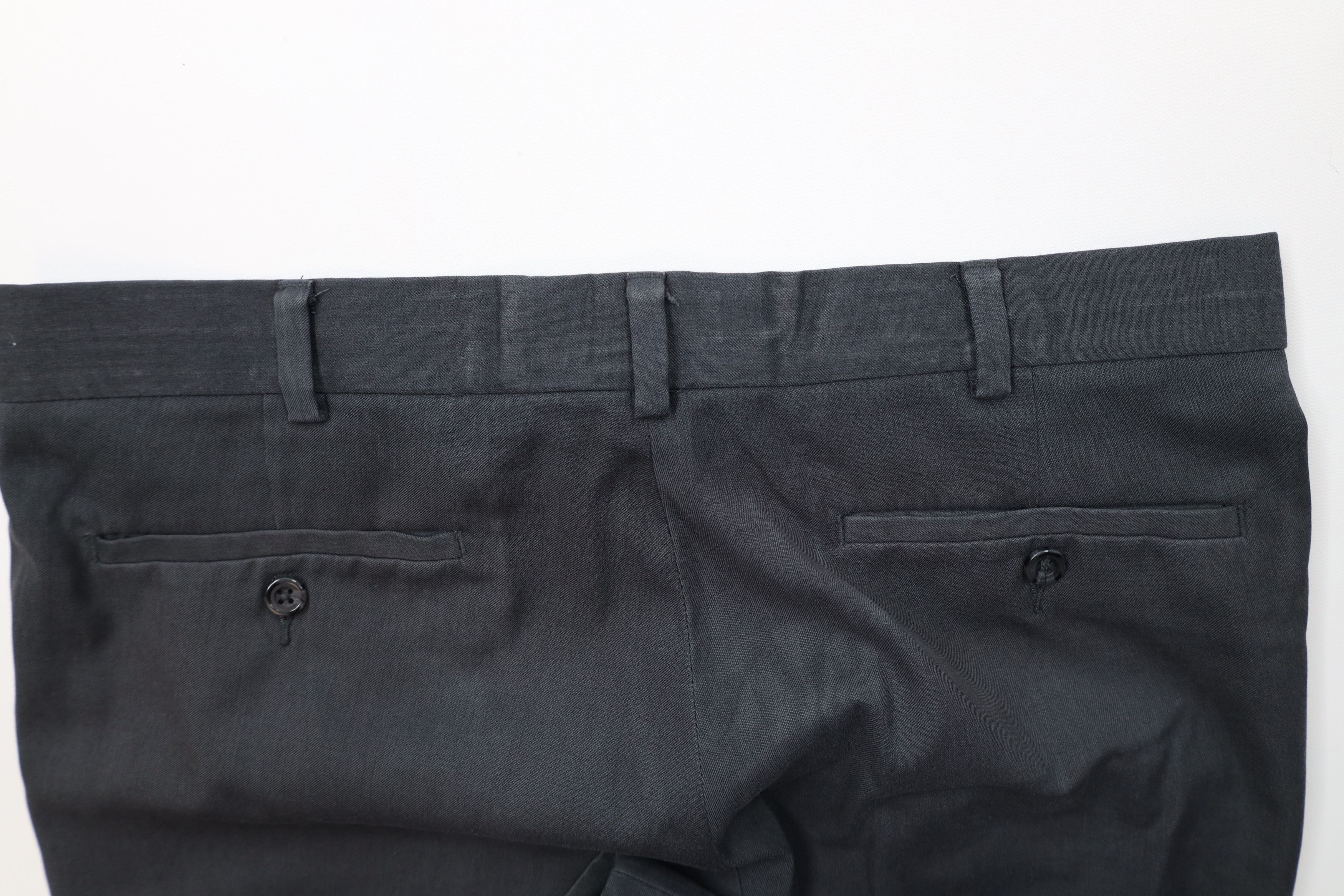 Vintage Y2K Streetwear Wide Leg Chino Pants Trousers Dark Gray Size US 34 / EU 50 - 13 Thumbnail