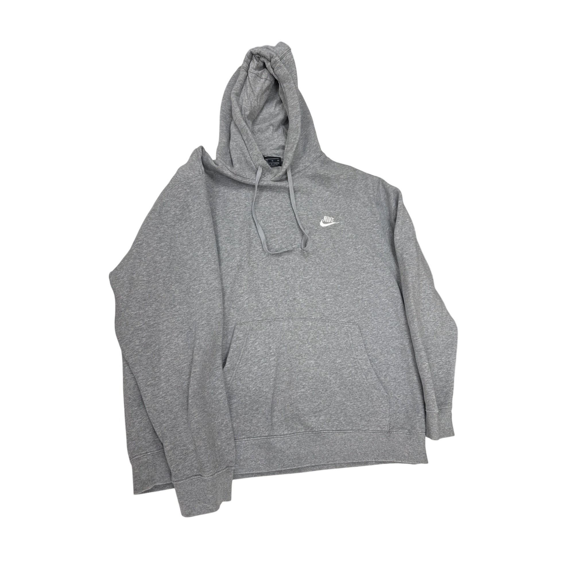 Nike Nike Mens Gray Hoodie Sweatshirt XL Cotton/polyester SKU 743 Size US XL / EU 56 / 4 - 1 Thumbnail