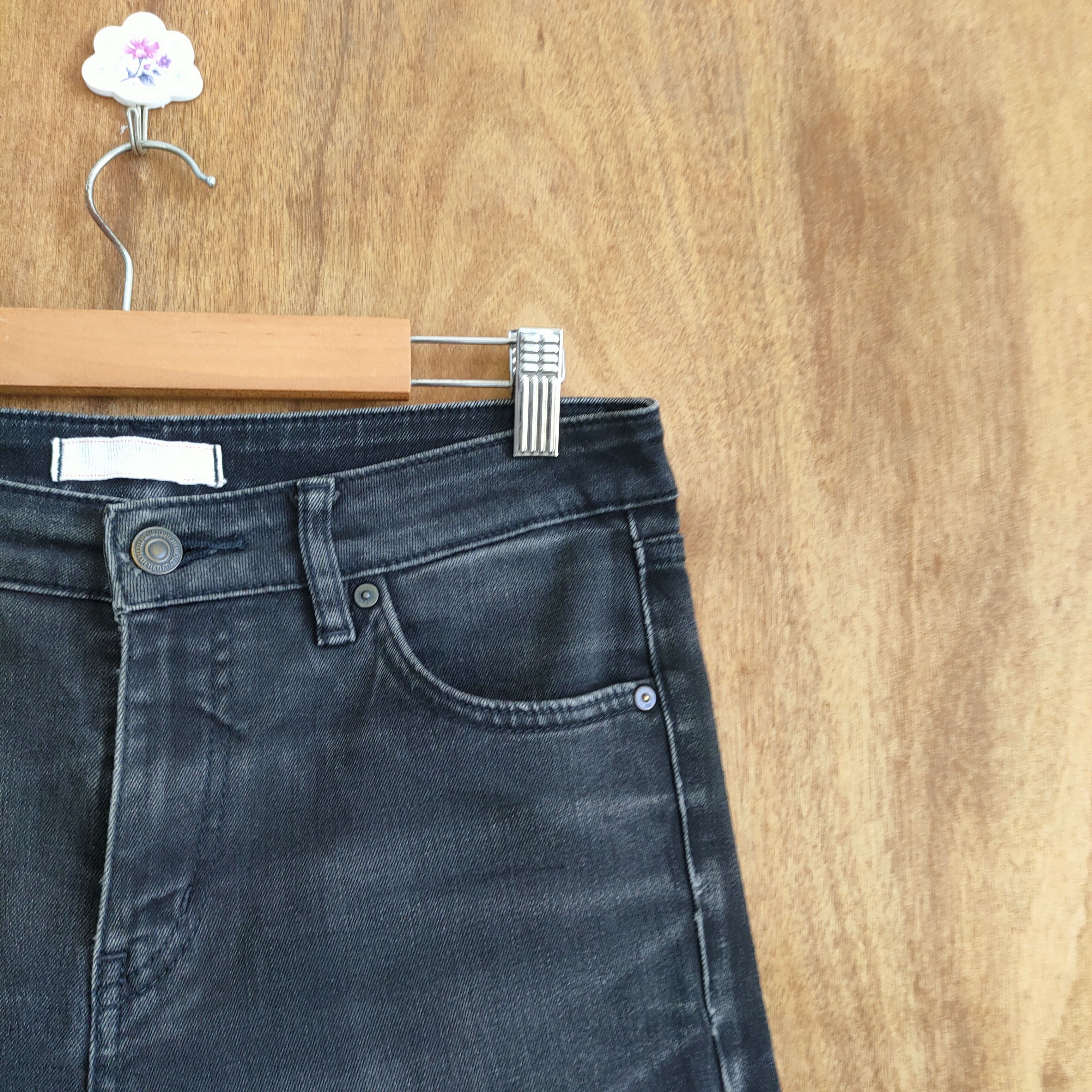 Japanese Brand VINTAGE JAPANESE BRAND BLACK JEAN DENIM PANTS Size US 28 / EU 44 - 6 Thumbnail