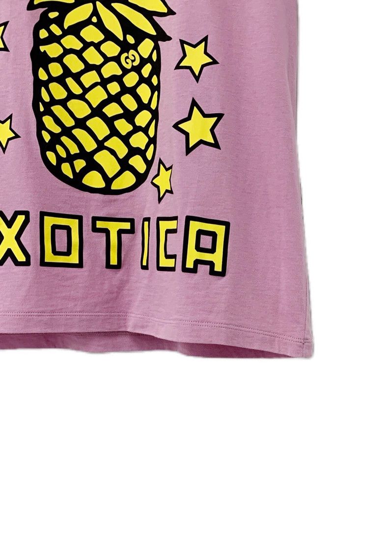 Gucci Gucci Pink pineapple print cotton round-neck short sleeves Size XXS / US 00 / IT 34 - 5 Thumbnail