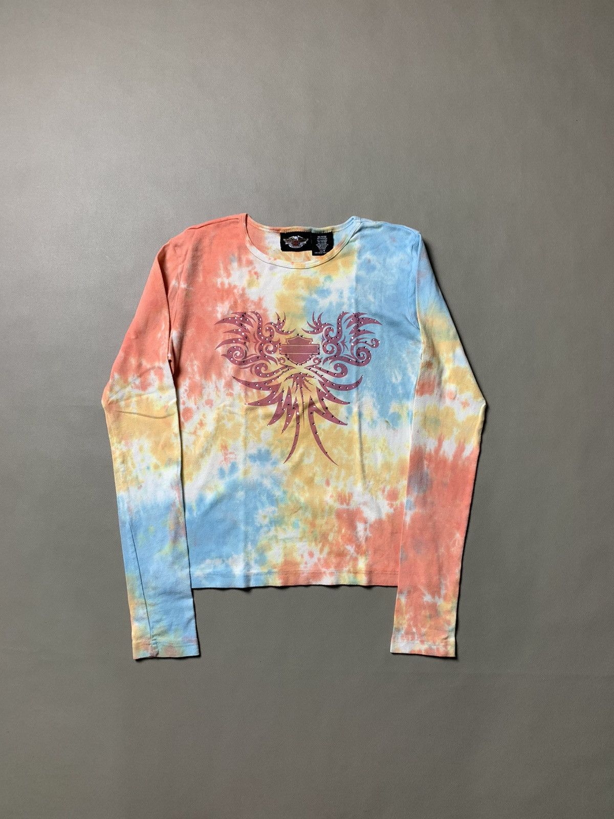 If Six Was Nine × Japanese Brand × Le Grande Bleu (L.G.B.) Harley Davidson Blank Logo Longsleeve Size M / US 6-8 / IT 42-44 - 1 Thumbnail