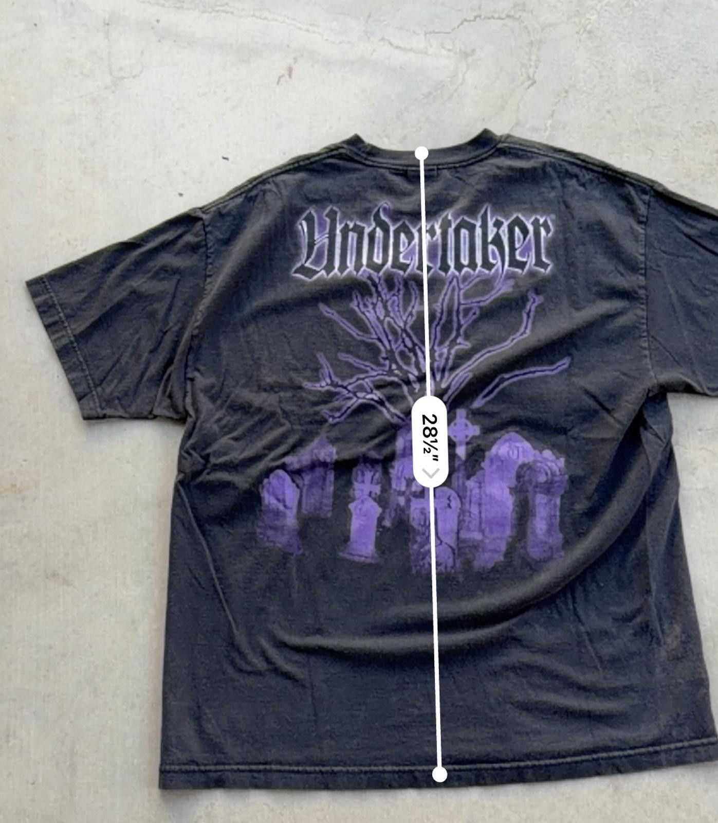 AAA Vintage AAA WWE Undertaker Double Sided Tee XL Size US XL / EU 56 / 4 - 6 Thumbnail