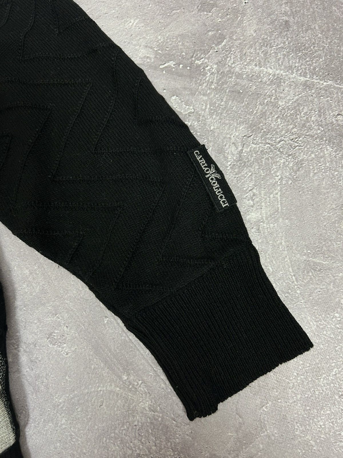 Carlo Colucci × Designer × Vintage Carlo Colucci Abstract Logo Wool Knit Sweater Size L Vintage Size US L / EU 52-54 / 3 - 4 Thumbnail