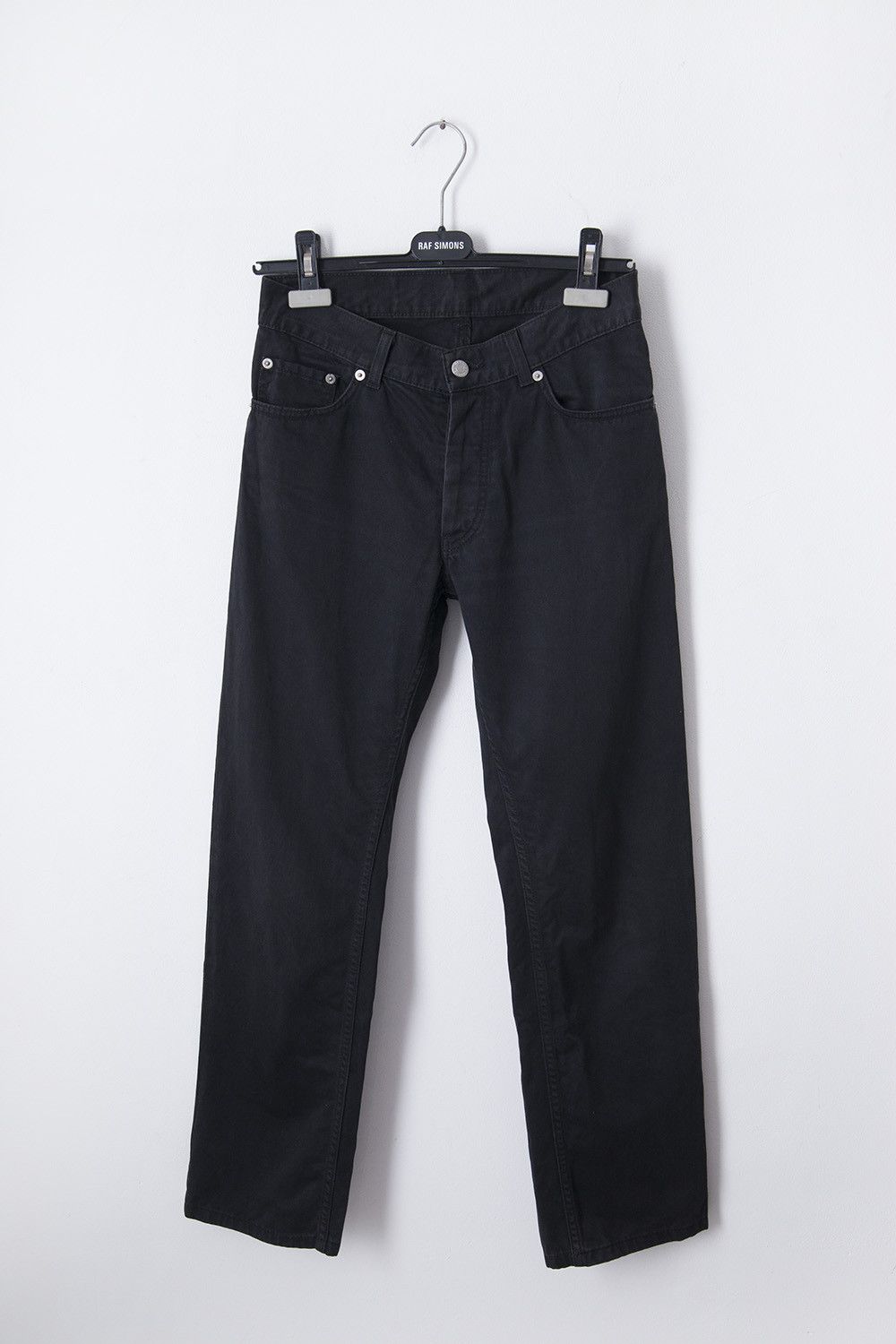Vintage black denim jeans