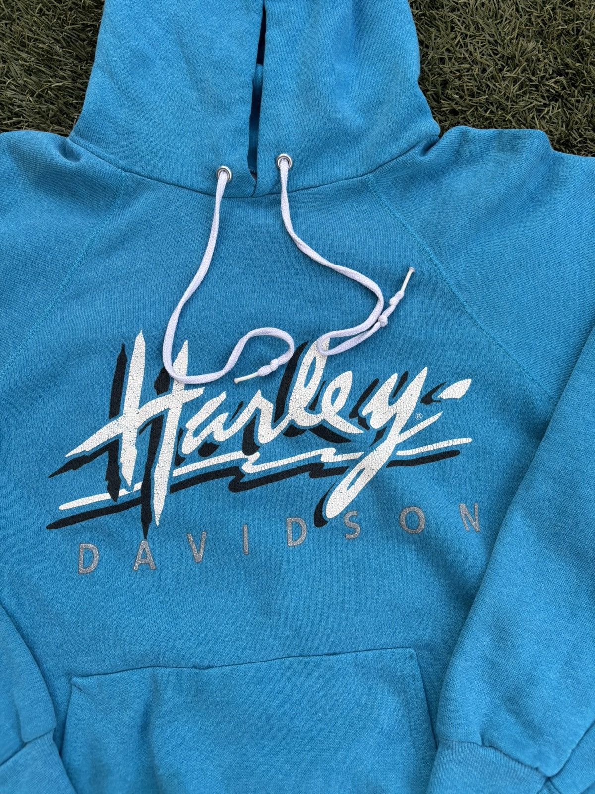 Harley Davidson Vintage 80s Harley Davidson hoodie Size US L / EU 52-54 / 3 - 2 Thumbnail