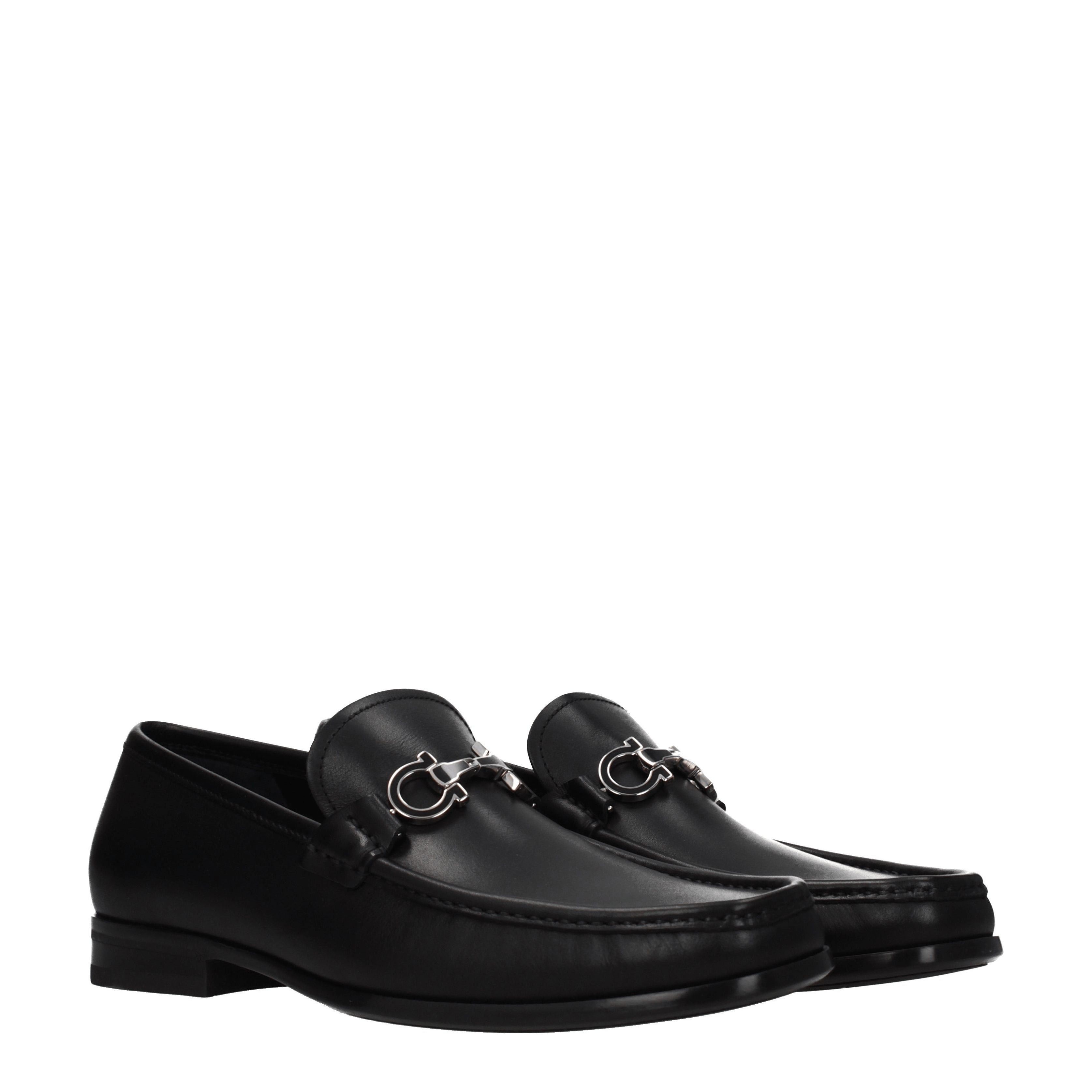 Salvatore Ferragamo Men's Loafers in Leather Size US 8.5 / EU 41-42 - 1 Thumbnail