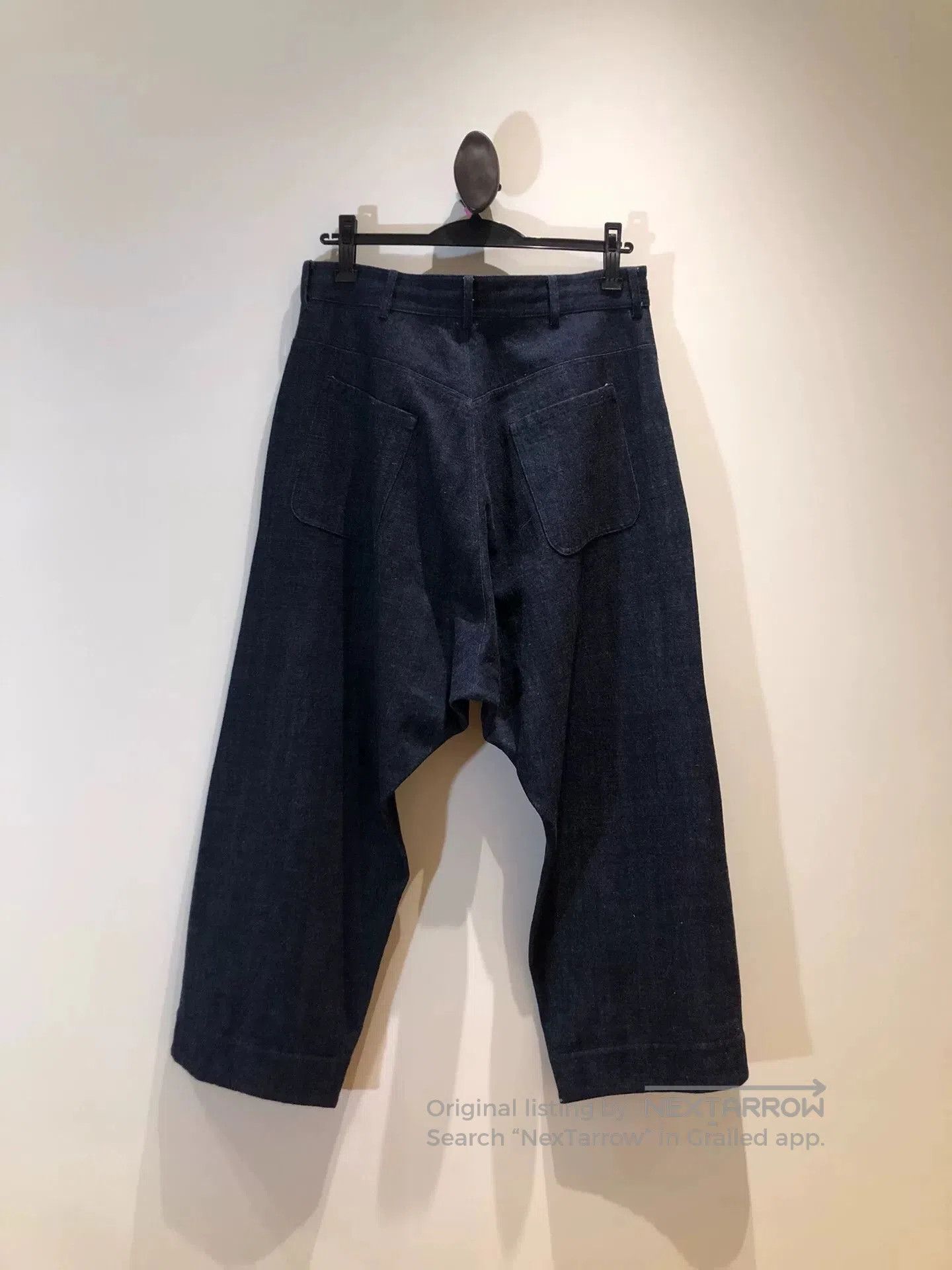 Jan Jan Van Essche O PROJECT Wide Leg Raw Denim. Size US 34 / EU 50 - 2 Thumbnail