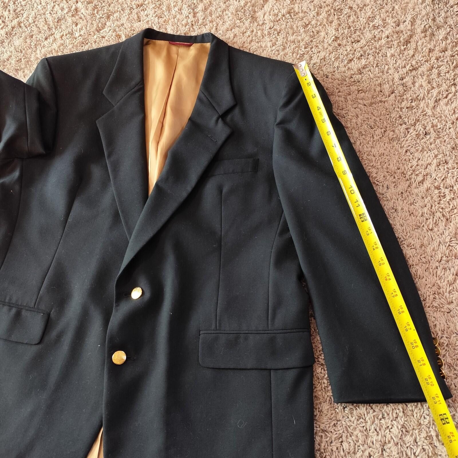 Hart Schaffner Marx Vtg Hart Schaffner Marx Since 1887 men’s XL virgin wool Size 44R - 9 Thumbnail