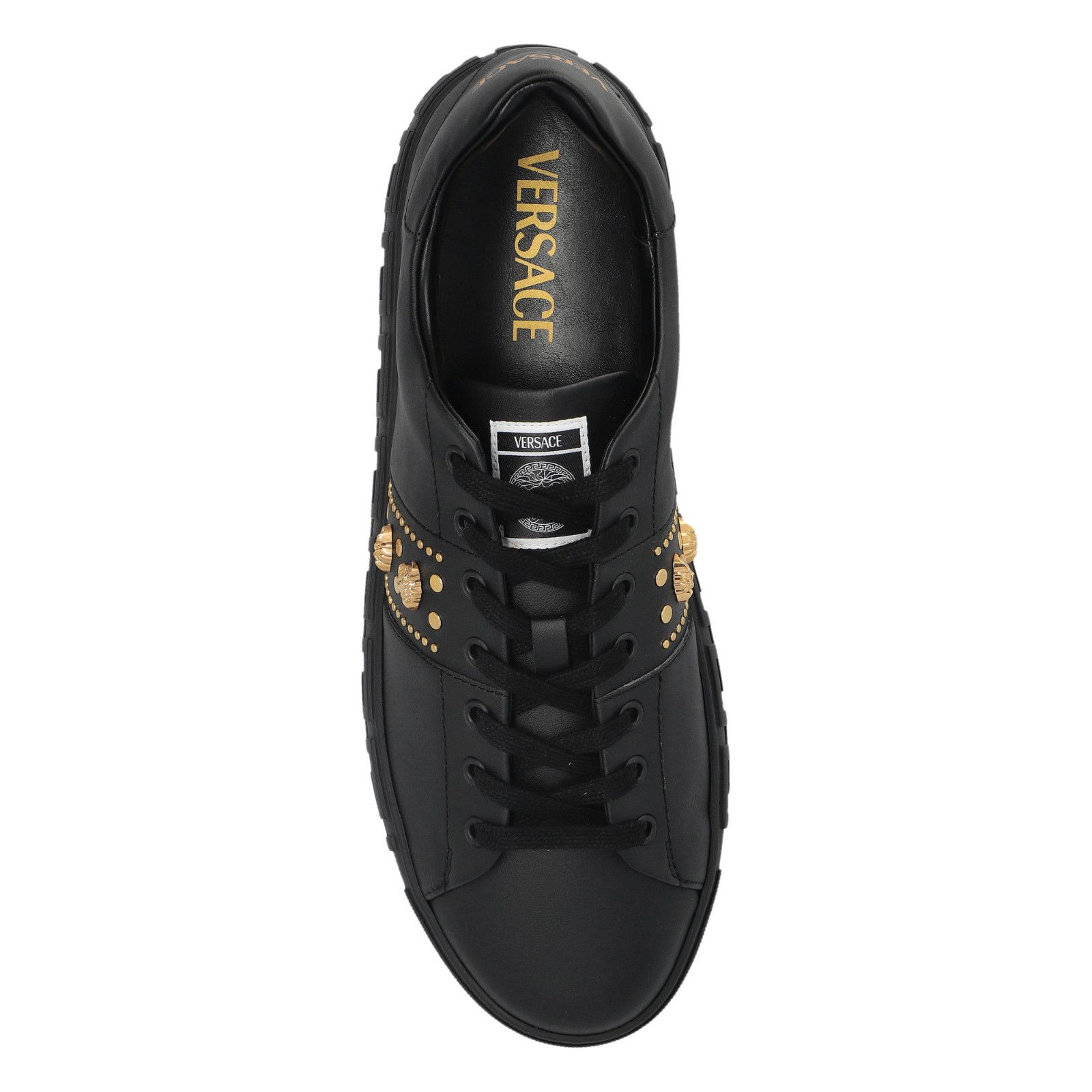 Versace VERSACE Black Sneakers New And Authentic (Men's size:11;) Size US 11 / EU 44 - 5 Thumbnail
