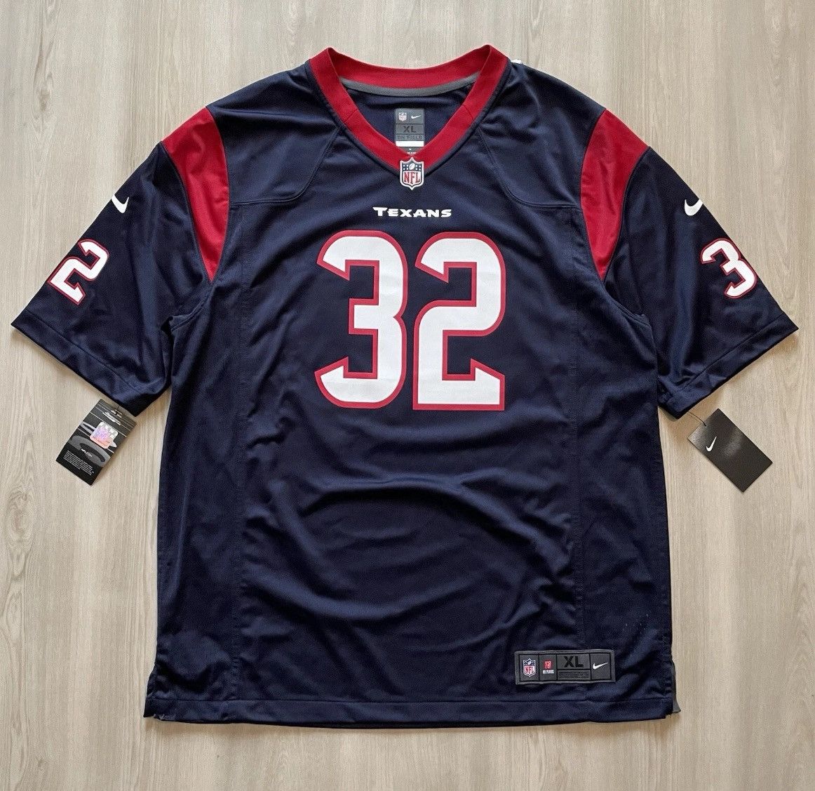 Nike Houston Texans Tyrann Mathieu Autographed Nike On-Field XL Size US XL / EU 56 / 4 - 3 Thumbnail