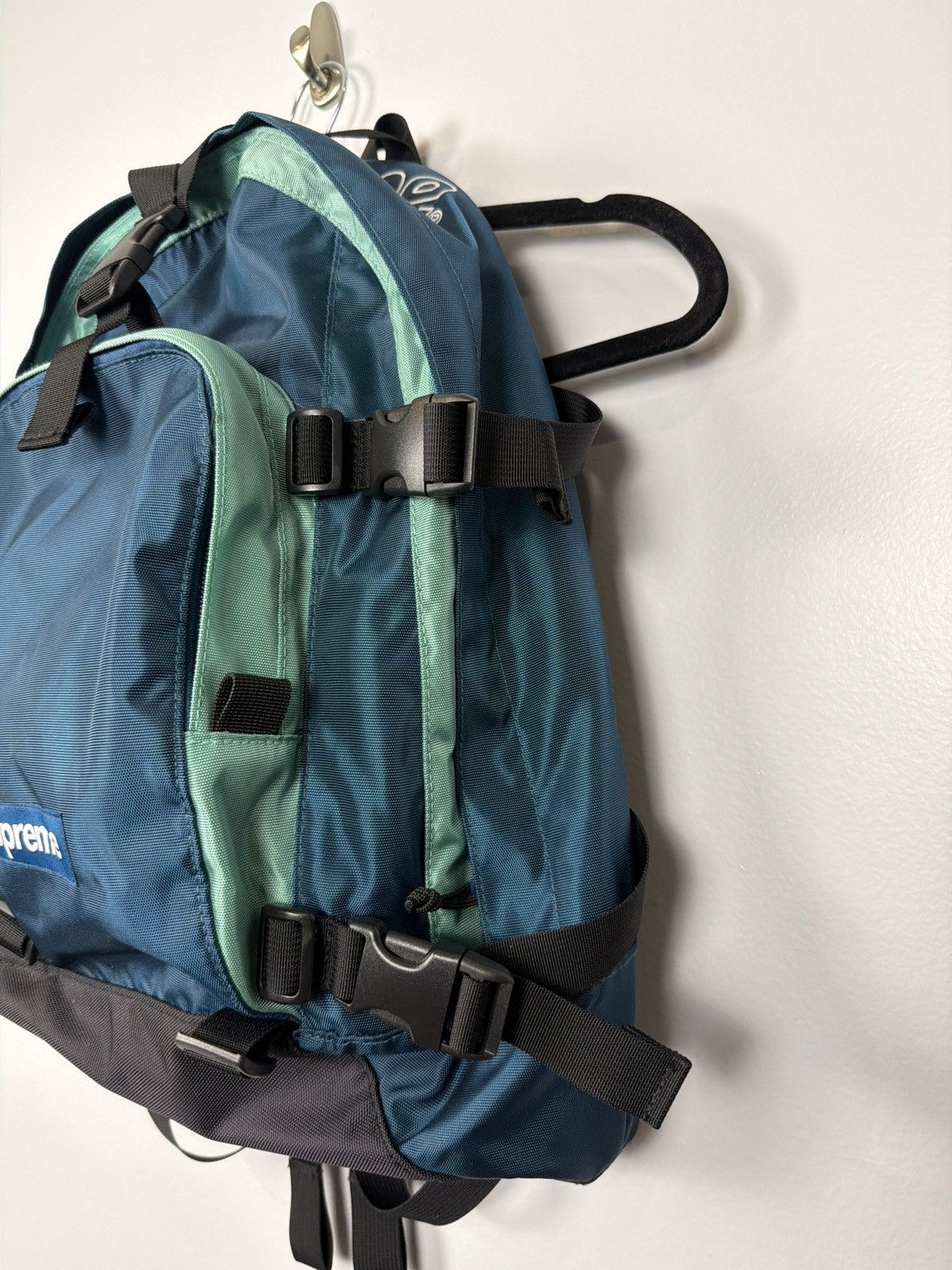 Supreme Supreme FW19 Cordura Backpack Dark Teal Size ONE SIZE - 4 Thumbnail