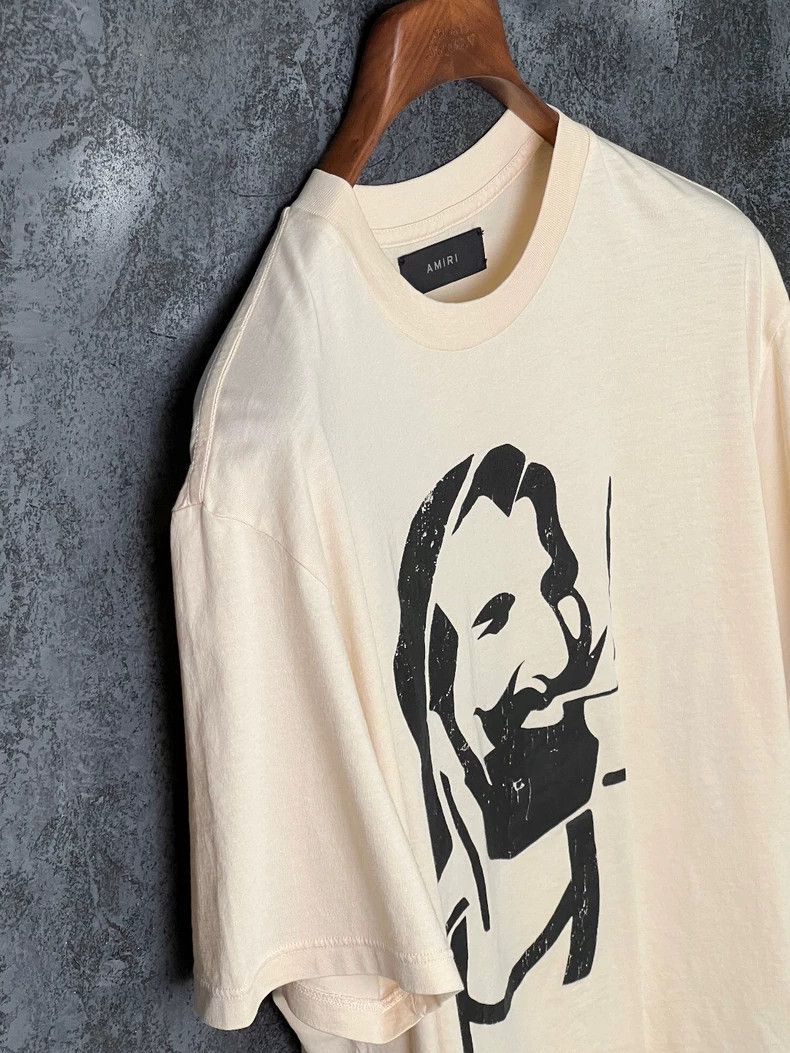 Amiri Amiri Beige Skull Cotton Short Sleeve Size US XL / EU 56 / 4 - 5 Thumbnail