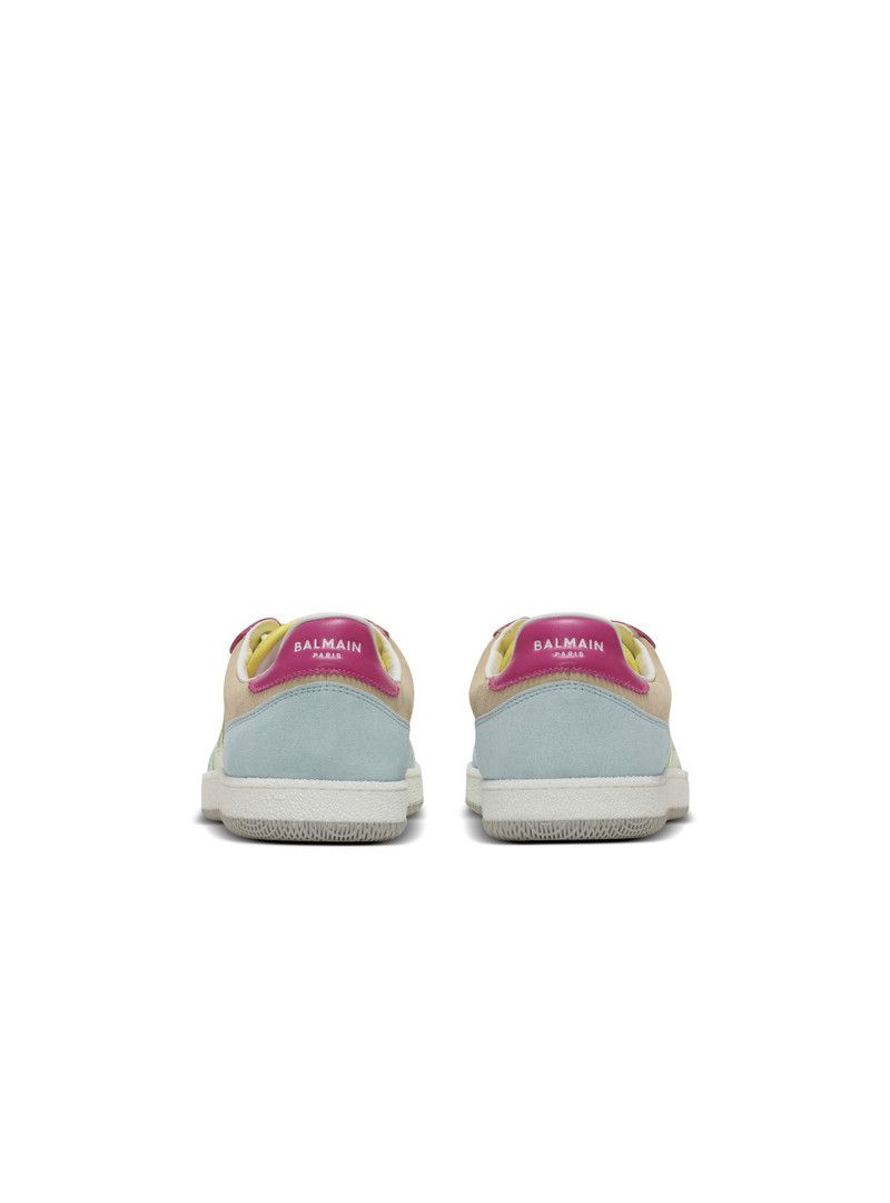 Balmain o1s1wg111225 Leather Swan Sneakers in Multicolor Size US 9 / IT 39 - 5 Thumbnail