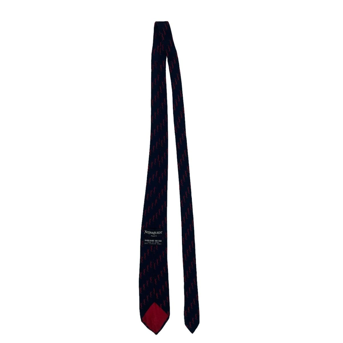 Yves Saint Laurent Yves Saint Laurent YSL Printed Silk Ties Size ONE SIZE - 8 Thumbnail