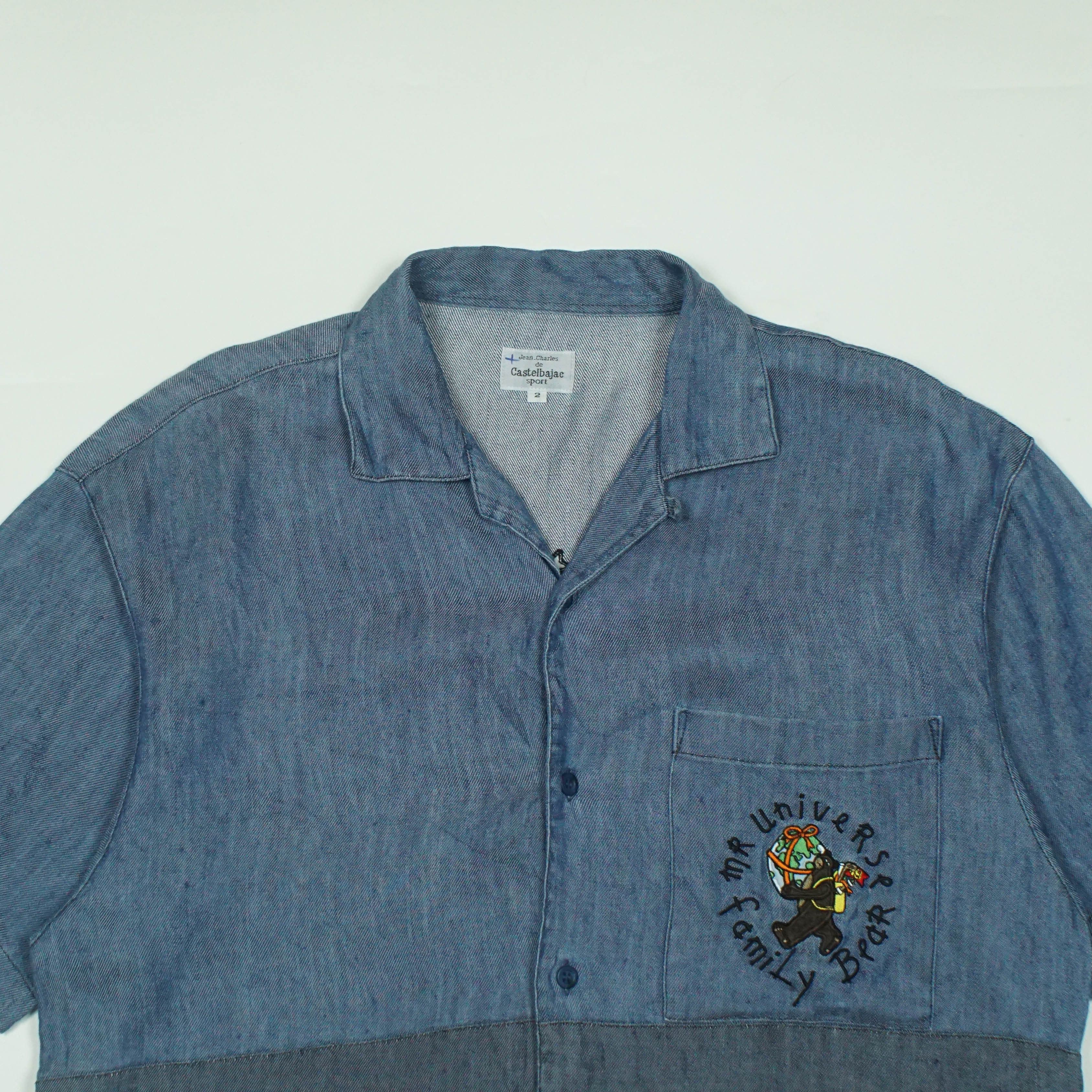 Jean Charles De Castelbajac *NoTariff Jean Charles De Castelbajac Denim Shirt Size US M / EU 48-50 / 2 - 4 Thumbnail