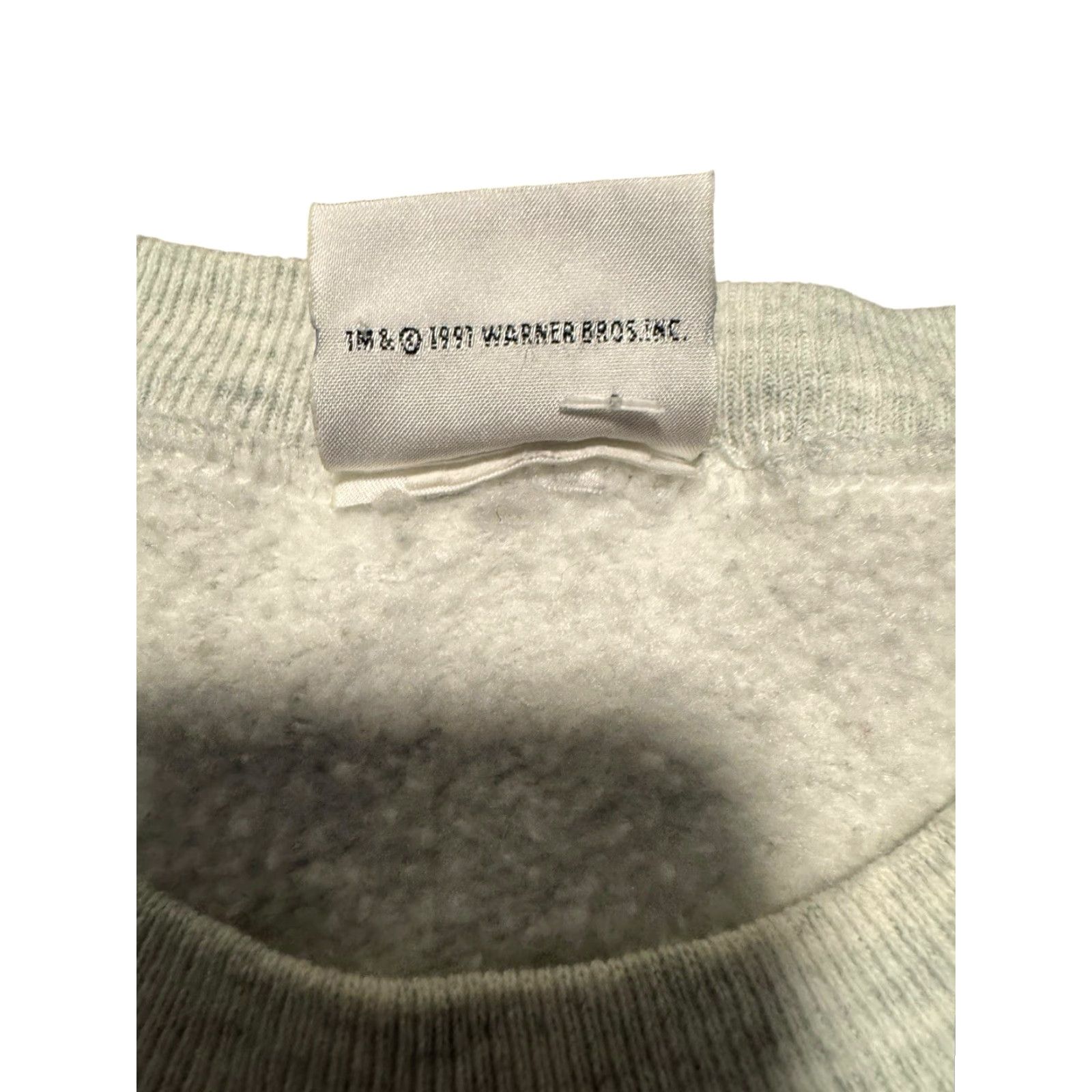 Vintage VINTAGE Acme Looney Tunes Crewneck Sweatshirt Gray M/L Bugs, Daffy Sweatshirt, Unisex Adults, 1991, 90s Cartoon Size US M / EU 48-50 / 2 - 6 Thumbnail