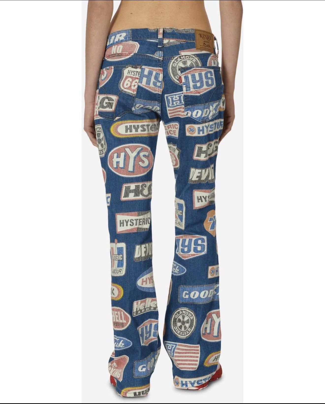 Hysteric Glamour Hysteric Glamour Motor Pattern Flare Denim Size US 28 / EU 44 - 5 Thumbnail