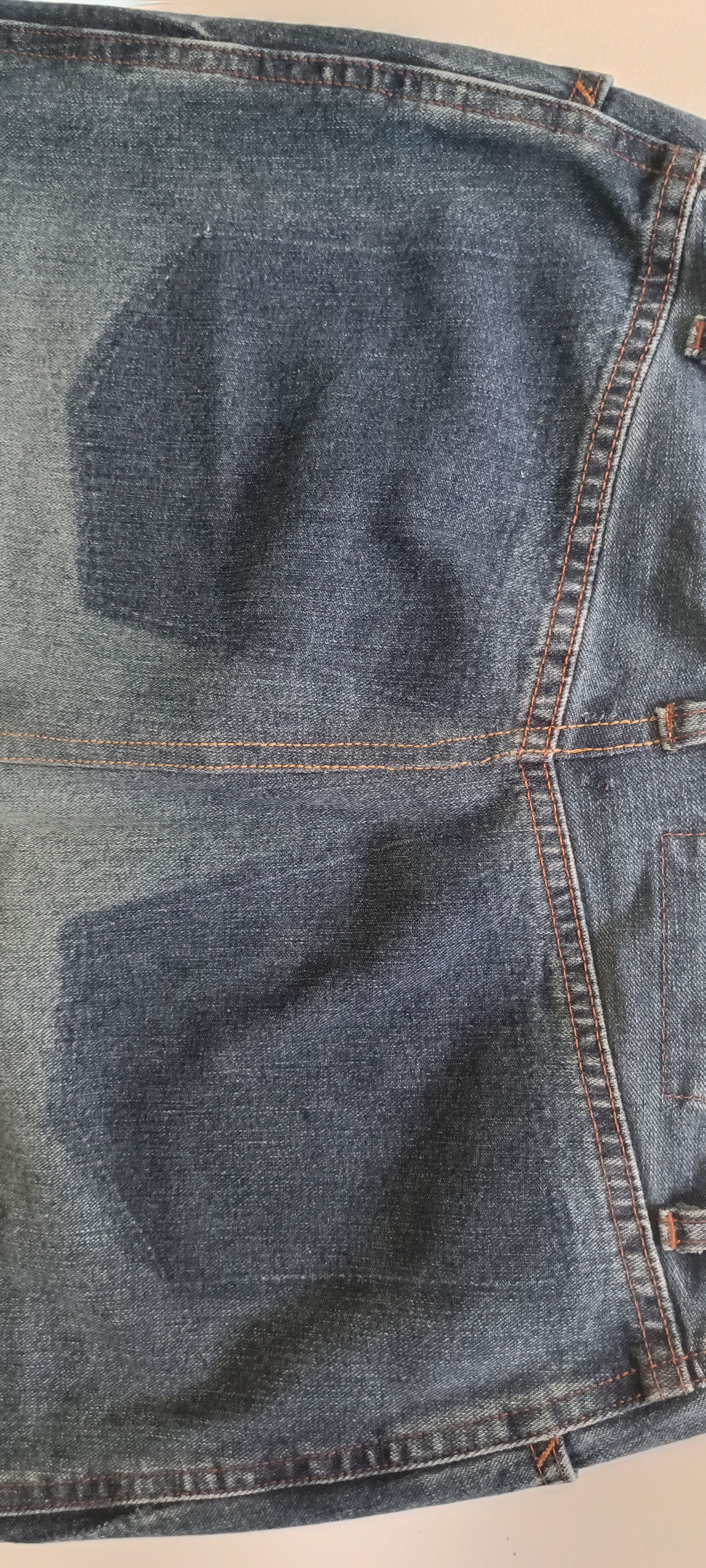 Jean Paul Gaultier Trapezoidal midi denim skirt Size 27" / US 4 / IT 40 - 22 Thumbnail