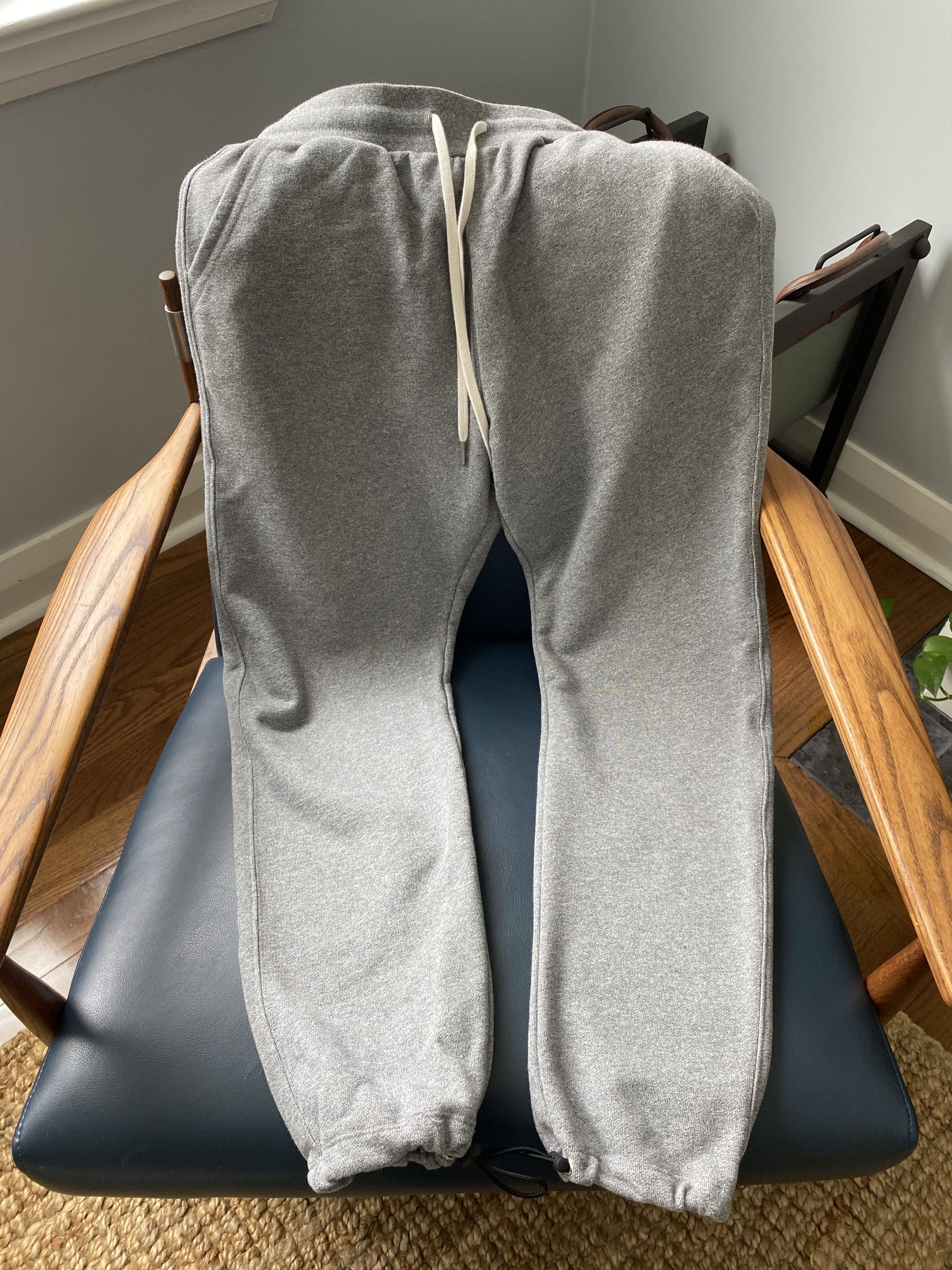 John Elliott JOHN ELLIOTT SOCHI DARK GREY MEN'S SWEATPANTS SZ 3 / L Size US 32 / EU 48 - 2 Thumbnail