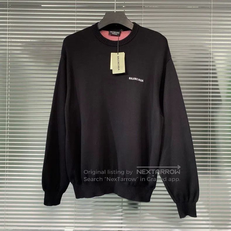 Balenciaga Balenciaga Coca-Cola embroidered knitted sweater with lett Size US M / EU 48-50 / 2 - 1 Thumbnail