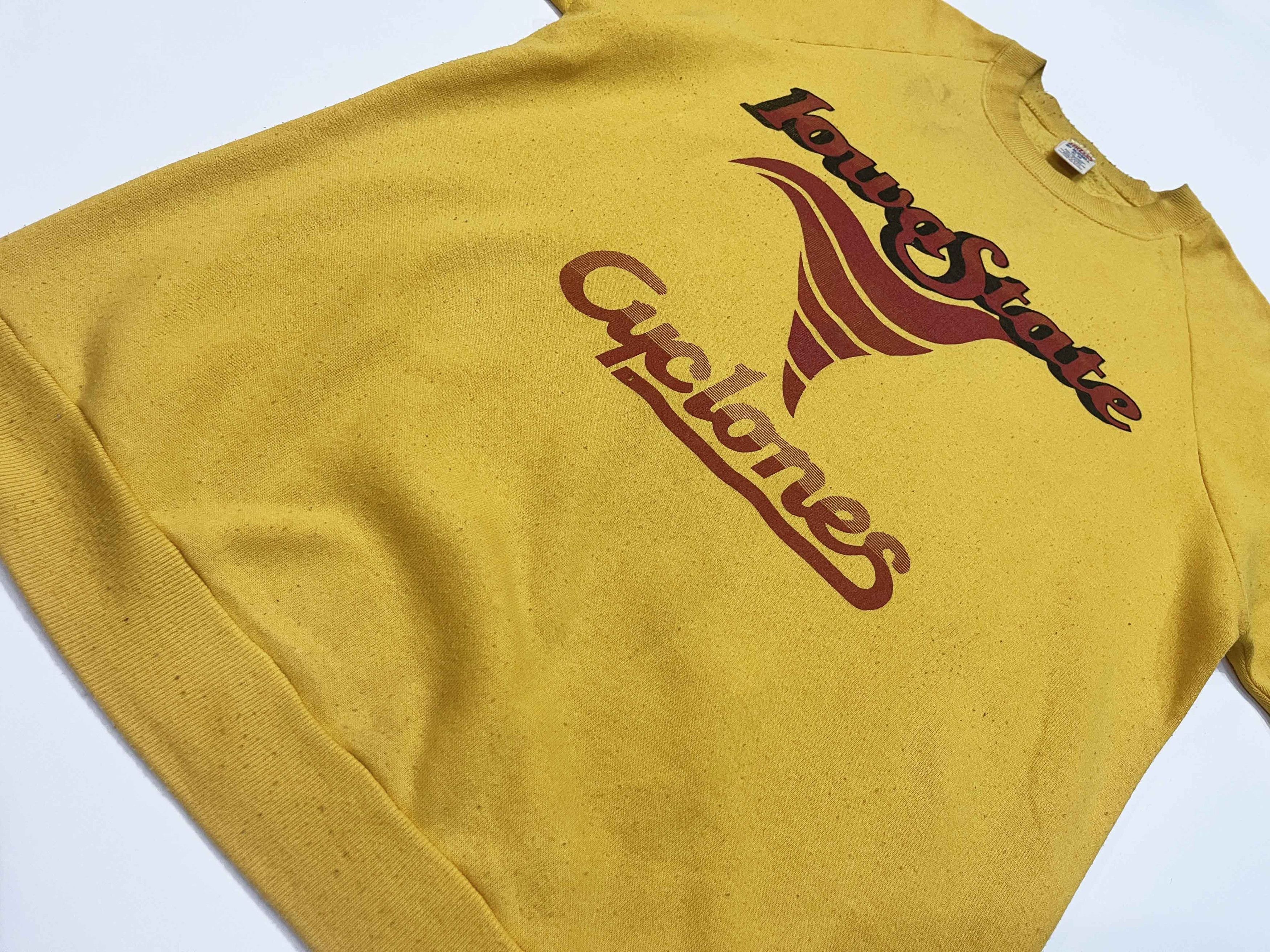 Jerzees Vintage Jerzees Iowa State Cyclones NCAA Crewneck Sweatshirt Size US XL / EU 56 / 4 - 4 Thumbnail