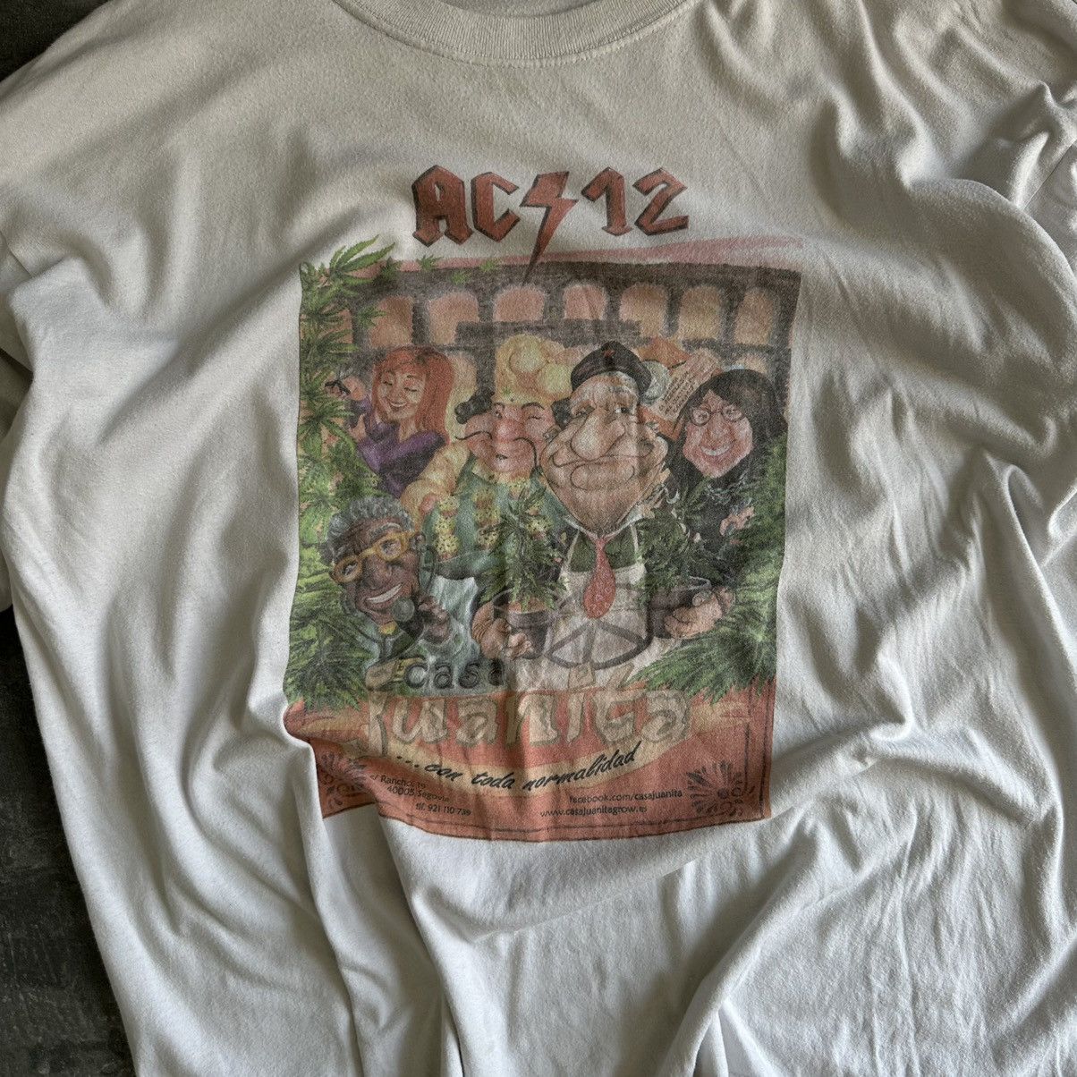 Japanese Brand × Vintage Vintage Japanese Style Long-sleeve T-shirts AC/ 12 Juanita Size US XXL / EU 58 / 5 - 7 Thumbnail