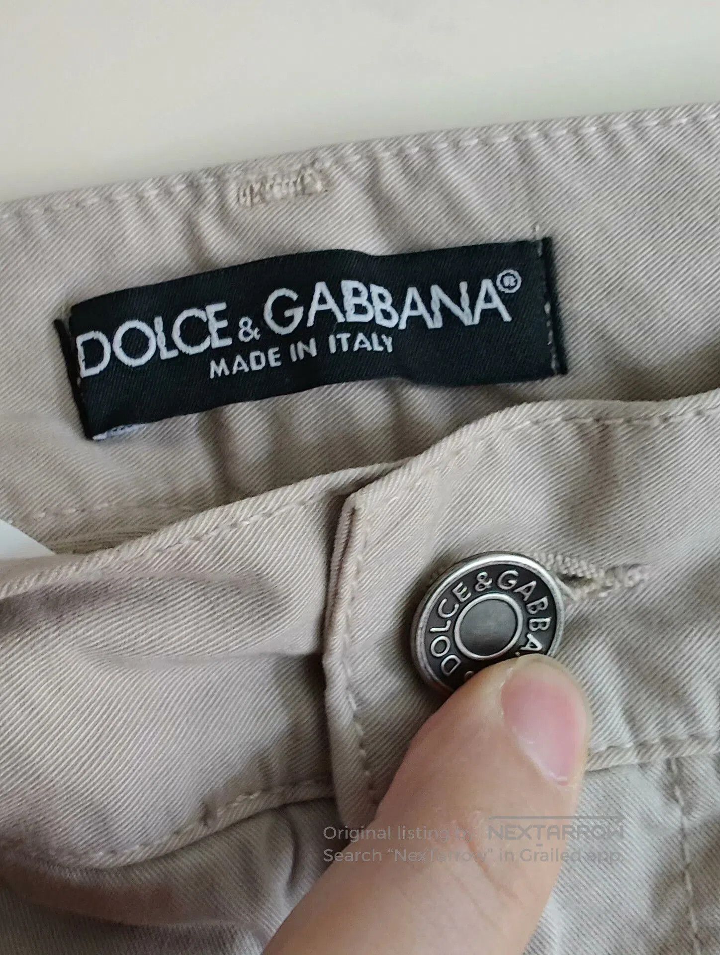 Dolce & Gabbana Dolce&Gabbana Runway Casual Pants. Size US 34 / EU 50 - 4 Thumbnail