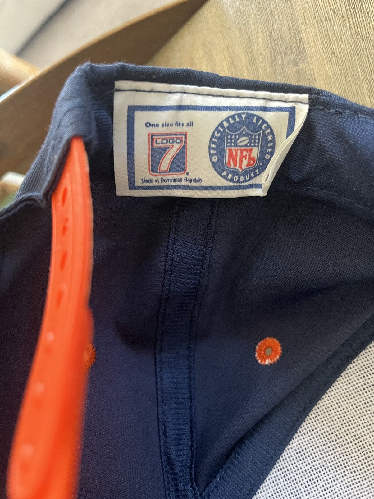 Logo 7 × NFL × Vintage Vintage 90s Denver Broncos Snap Back Logo 7 Hat Size ONE SIZE - 4 Thumbnail