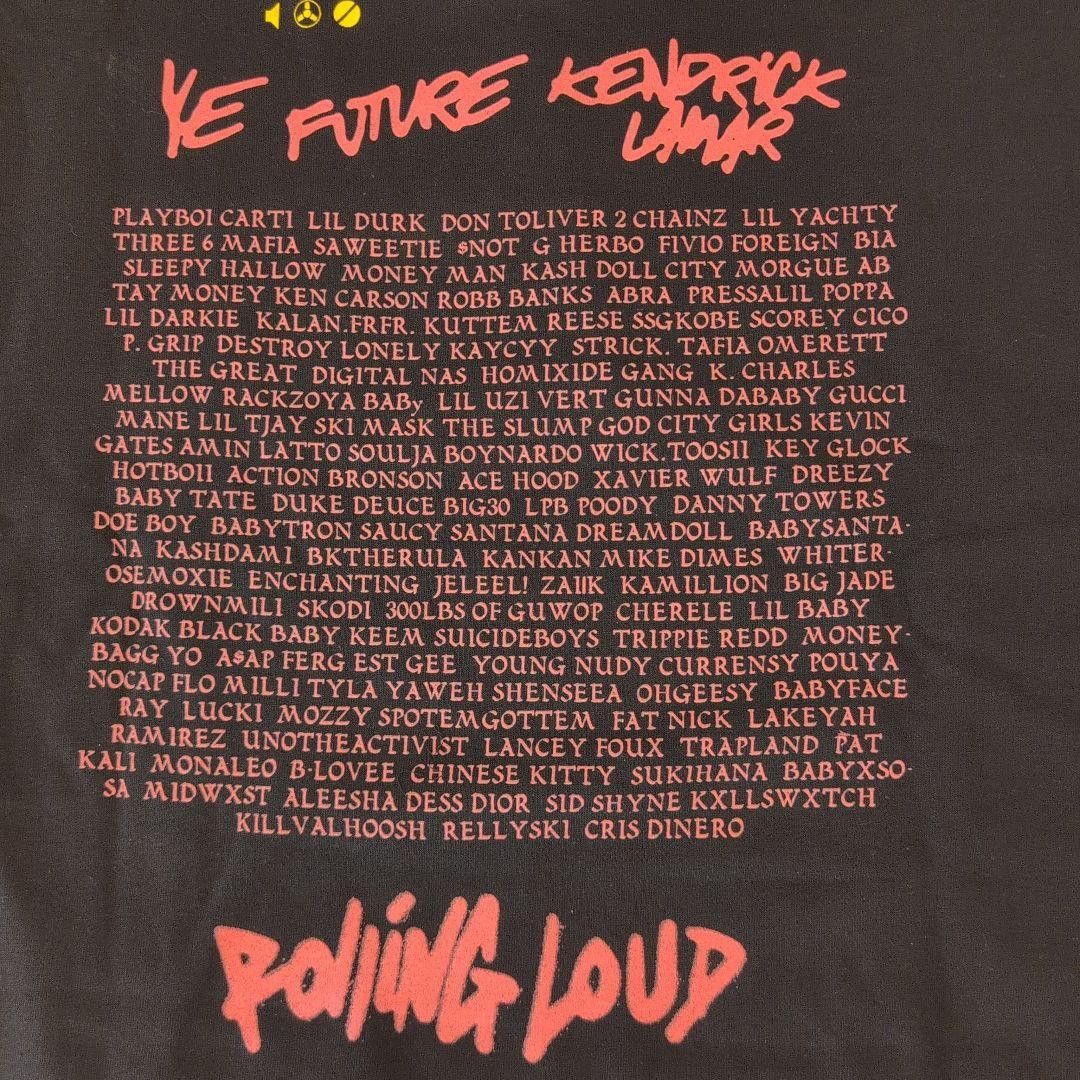 Rolling Loud RL Miami 2022 “Ye / Future / Kendrick Lamar” Lineup Hoodie Size US XXL / EU 58 / 5 - 14 Thumbnail