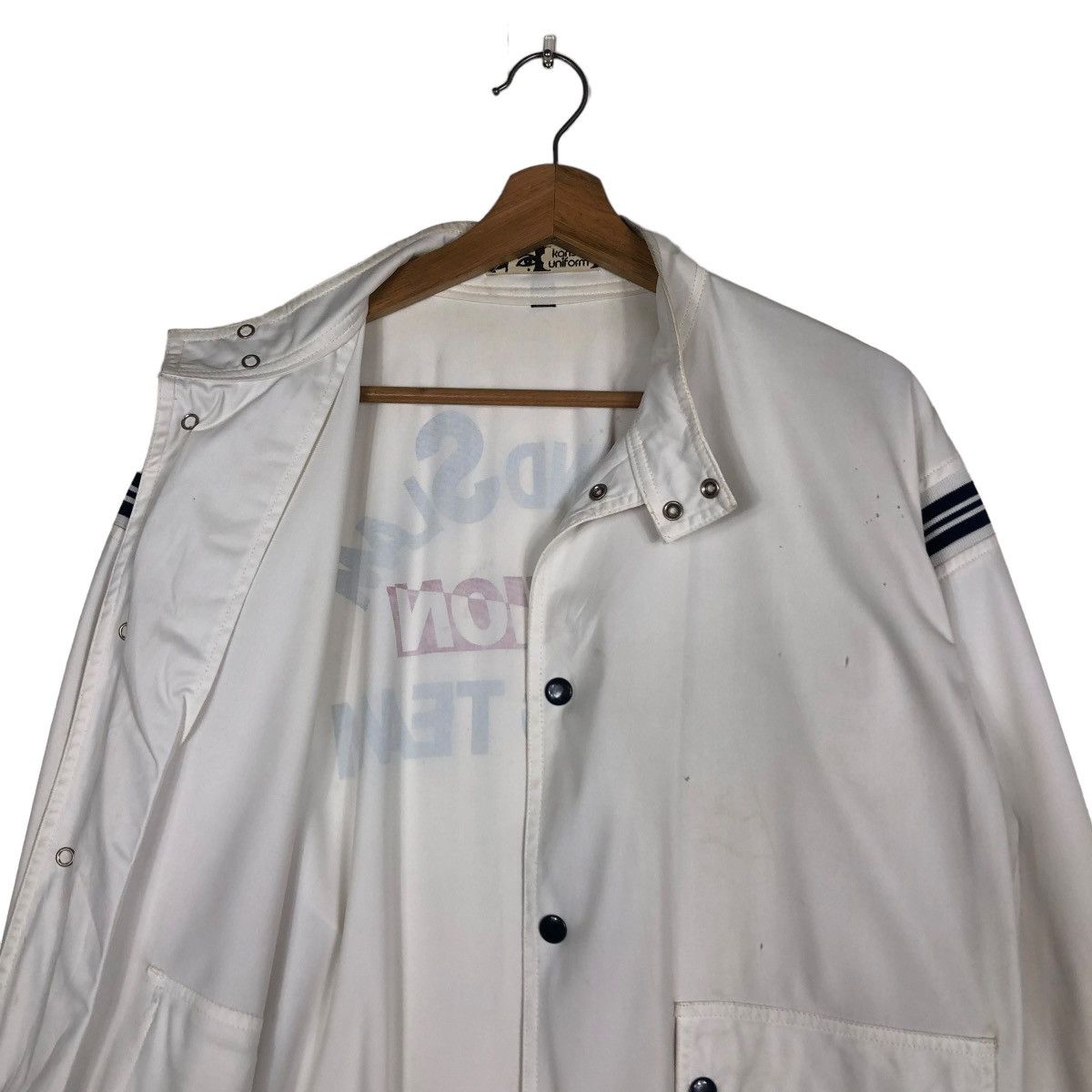 Japanese Brand 🔥VINTAGE KANSAI EYES GRAND SLAM OPTION RACING BOMBER JACKET Size US L / EU 52-54 / 3 - 14 Thumbnail
